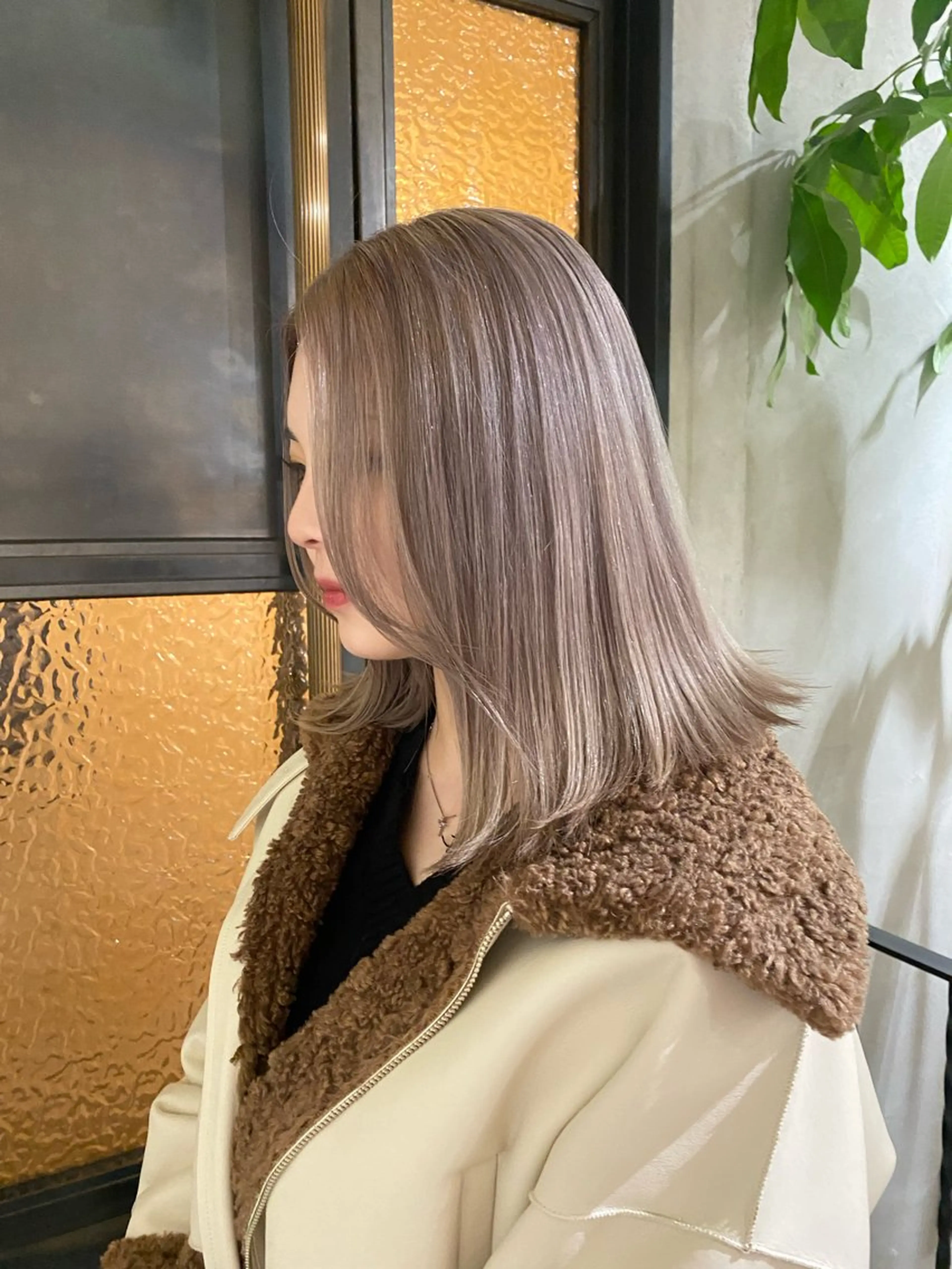 セミロング 美髪矯正/髪質改善 🫧山﨑　真歩🫧のヘアスタイル