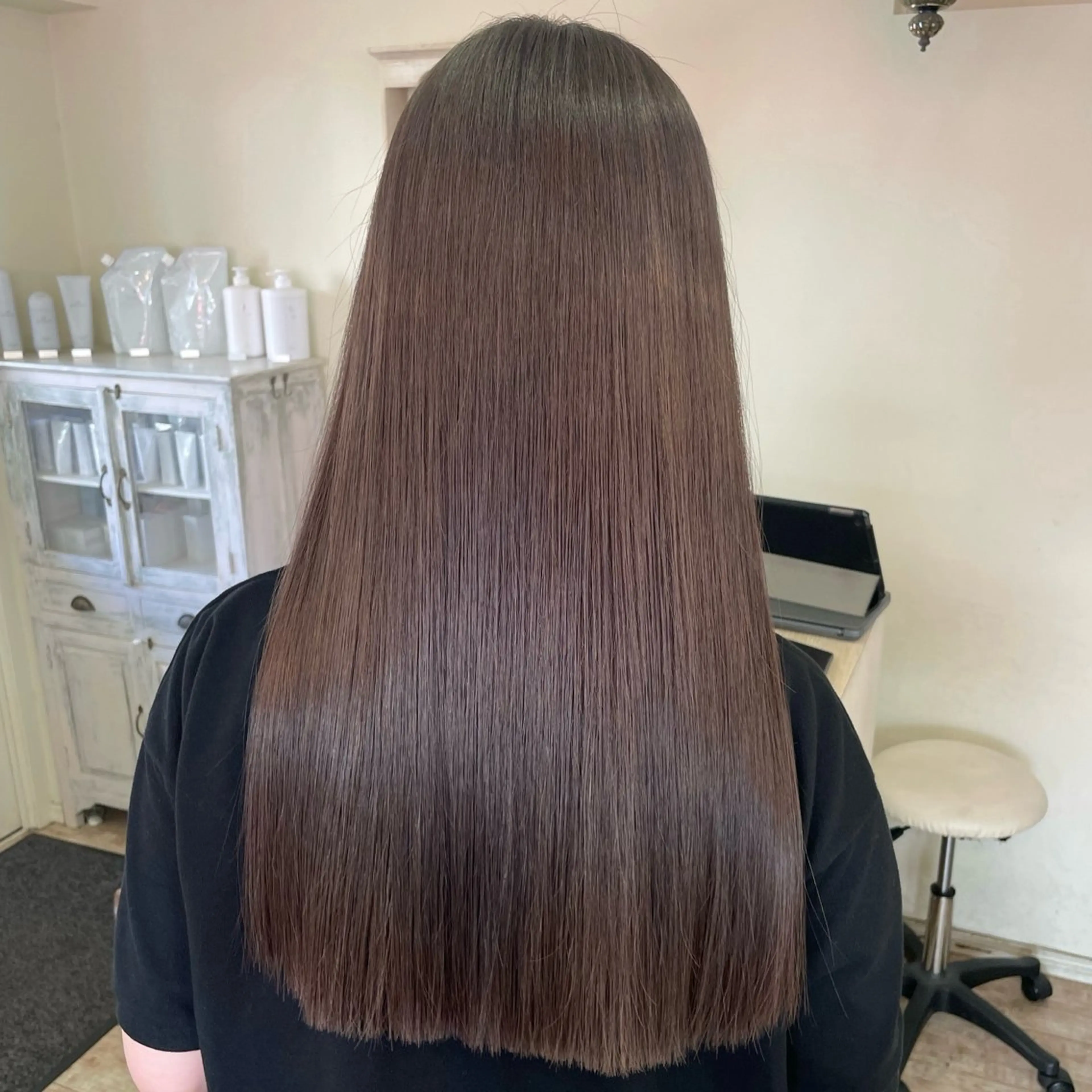 ロング カット ヘアカラー トリートメント 【髪質改善】 Wakanaのヘアスタイル