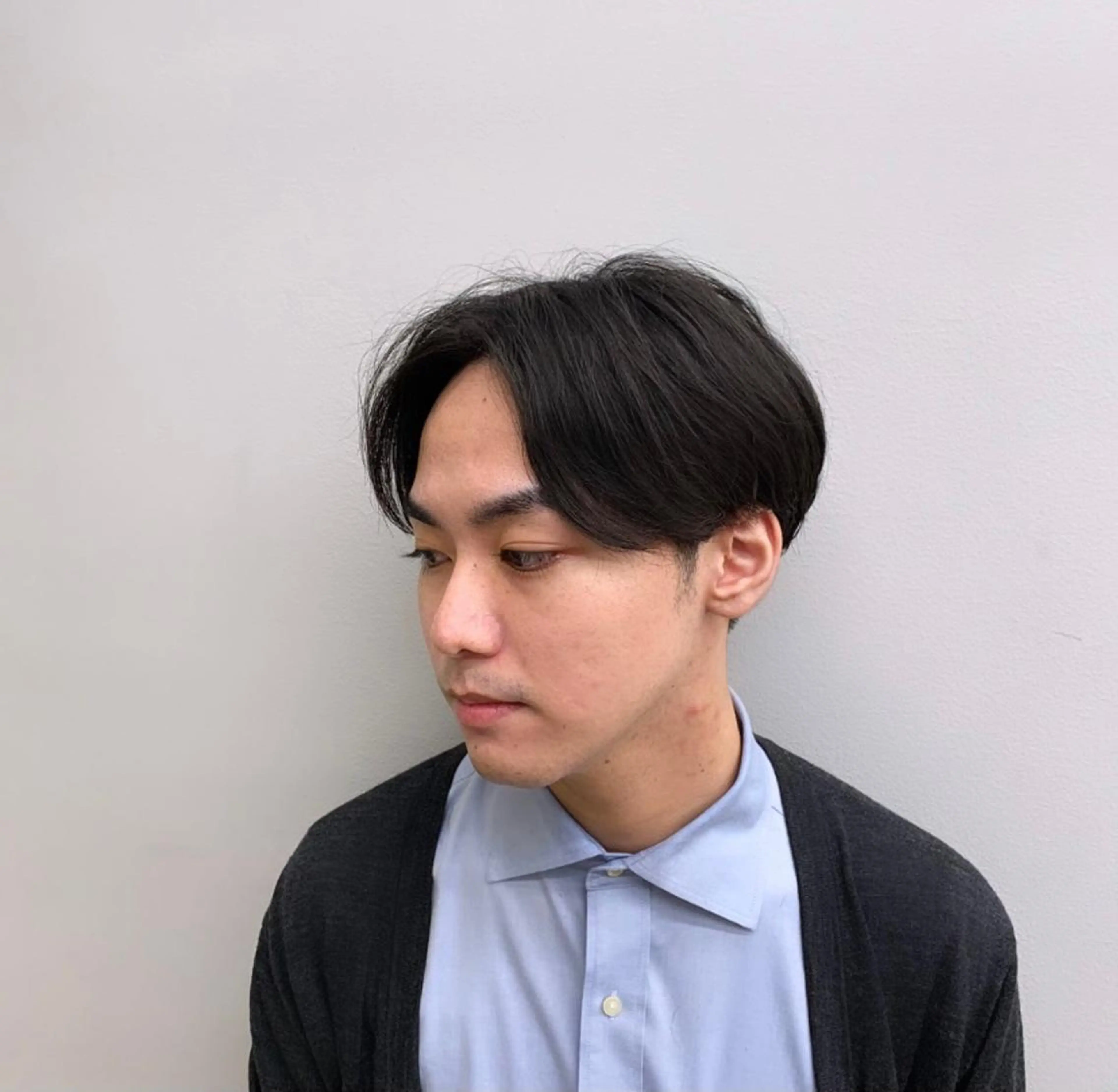 メンズ センターパート カルマパーマ メンズ韓国風 メンズパーマ メンズ特化美容師/ 新井　洸太のヘアスタイル