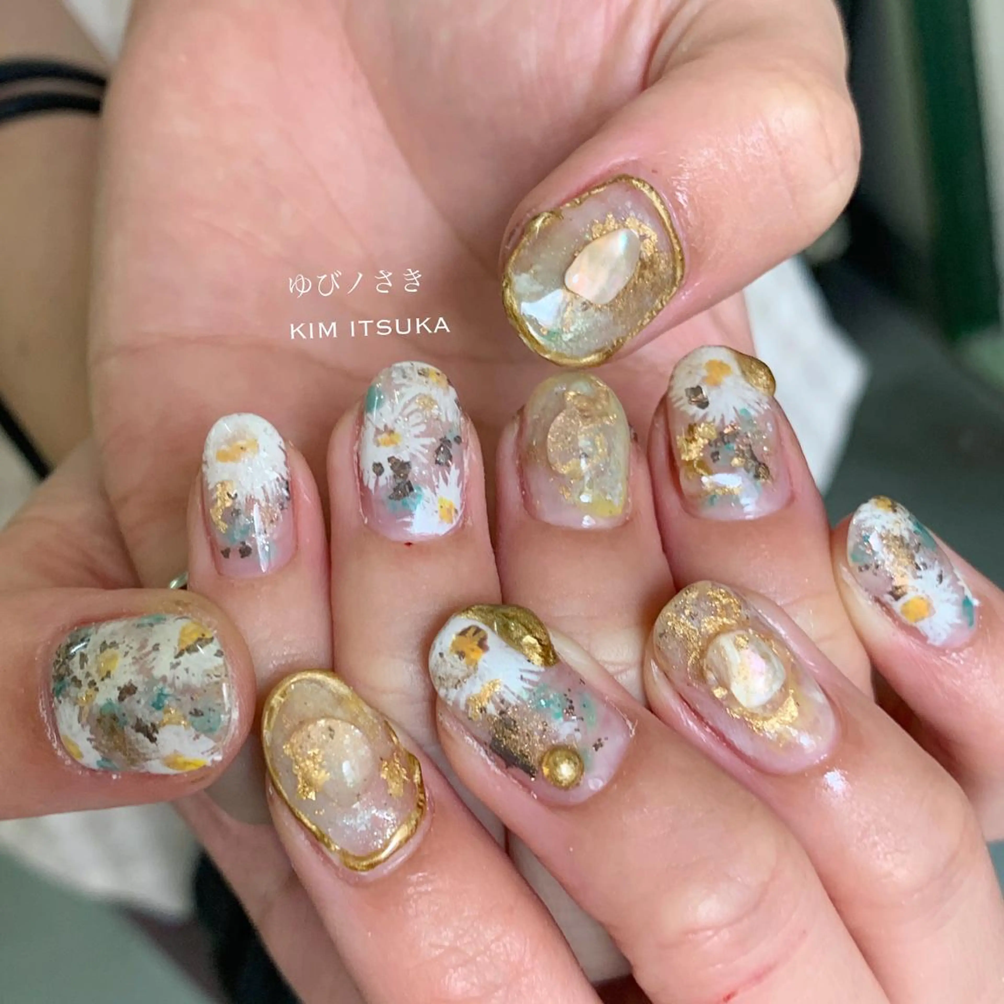 ネイル ゆびノさき茨木店 ニュアンス/アートのネイルデザイン