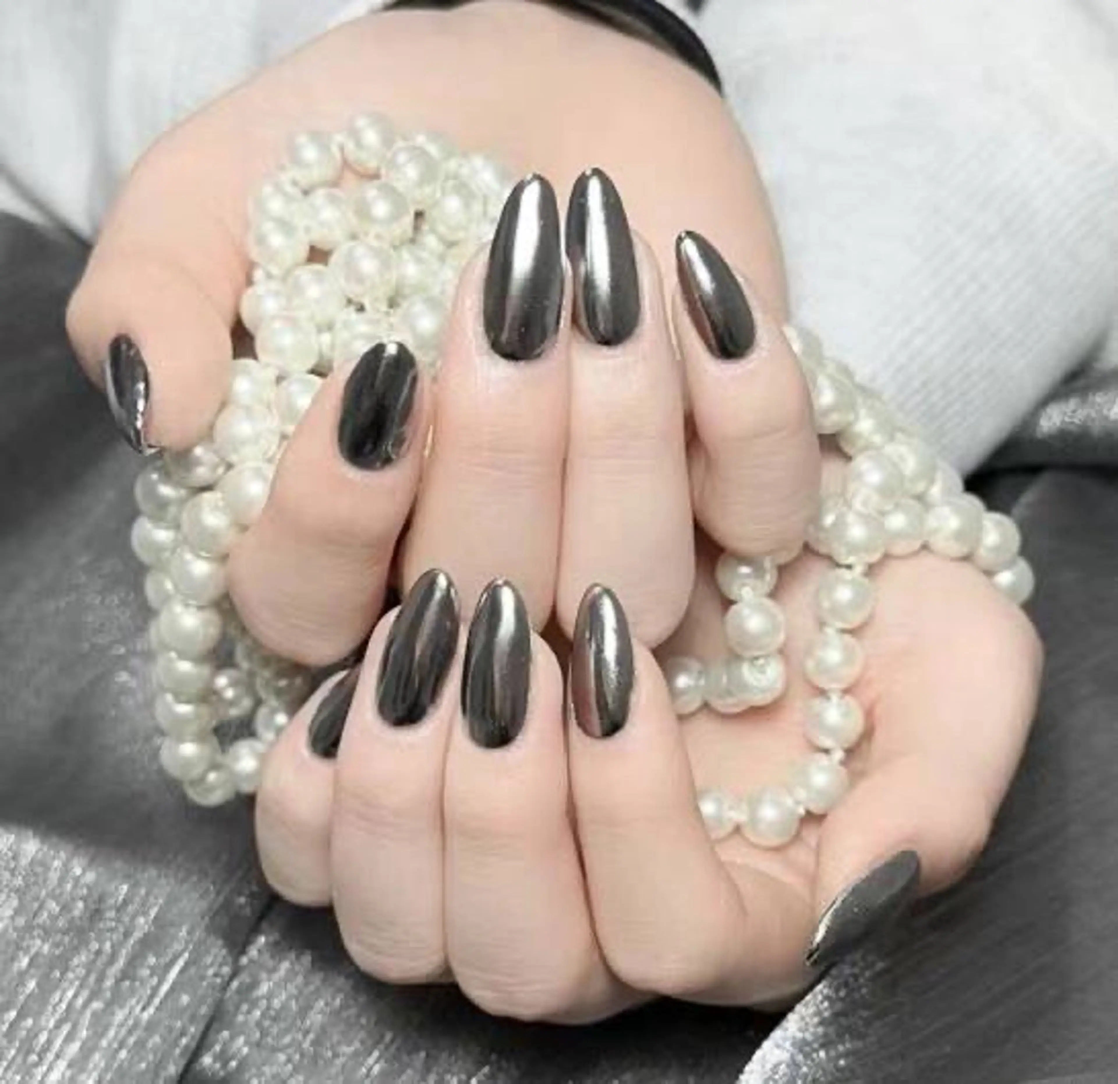 ネイル ミラーネイル ワンカラーネイル 【スカルプ専門店】 ZY Nailのネイルデザイン