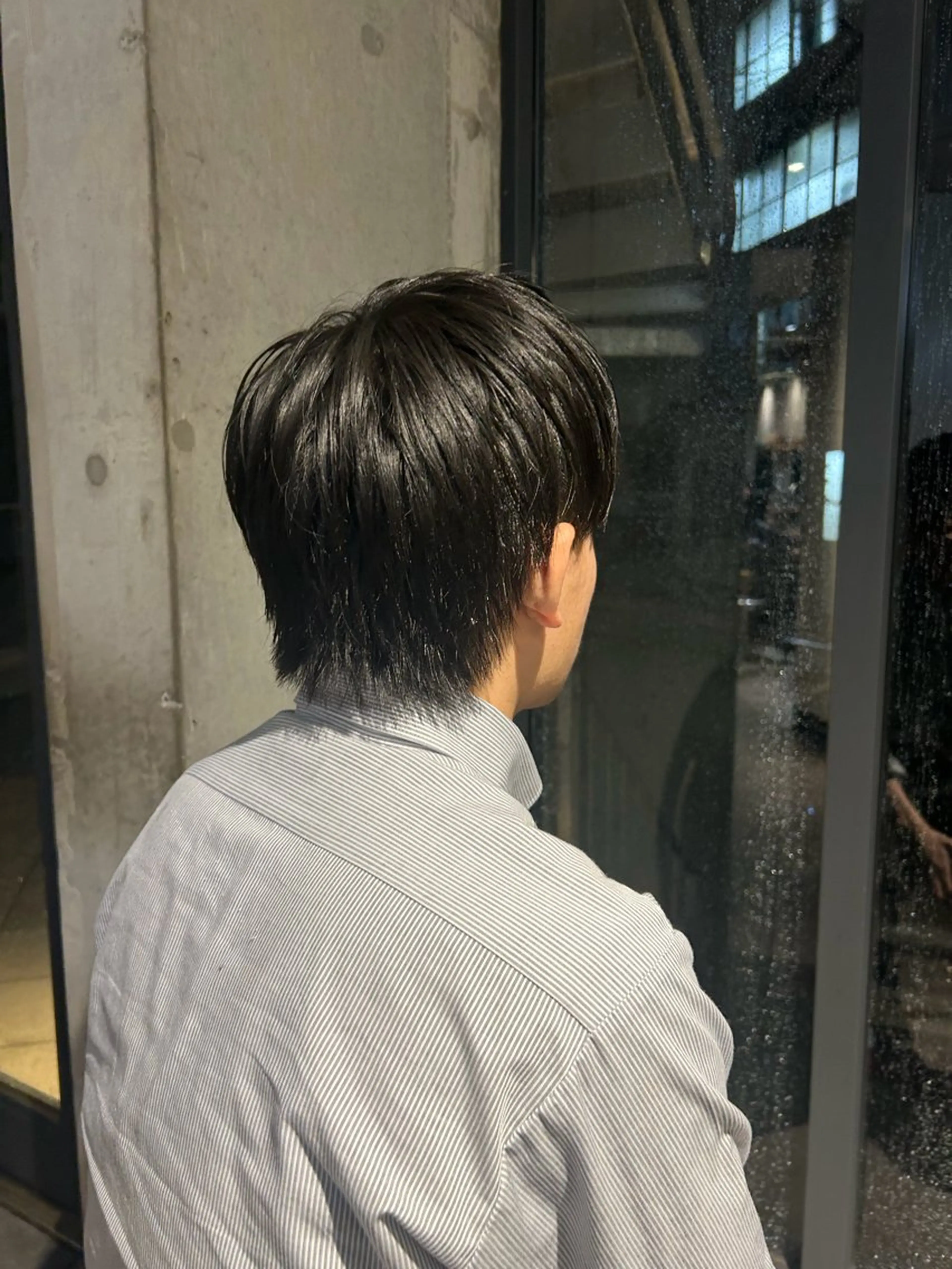 ショート カラー パーマ メンズ メンズウルフカット ウルフカット 👒oikawa kaede🍃のヘアスタイル