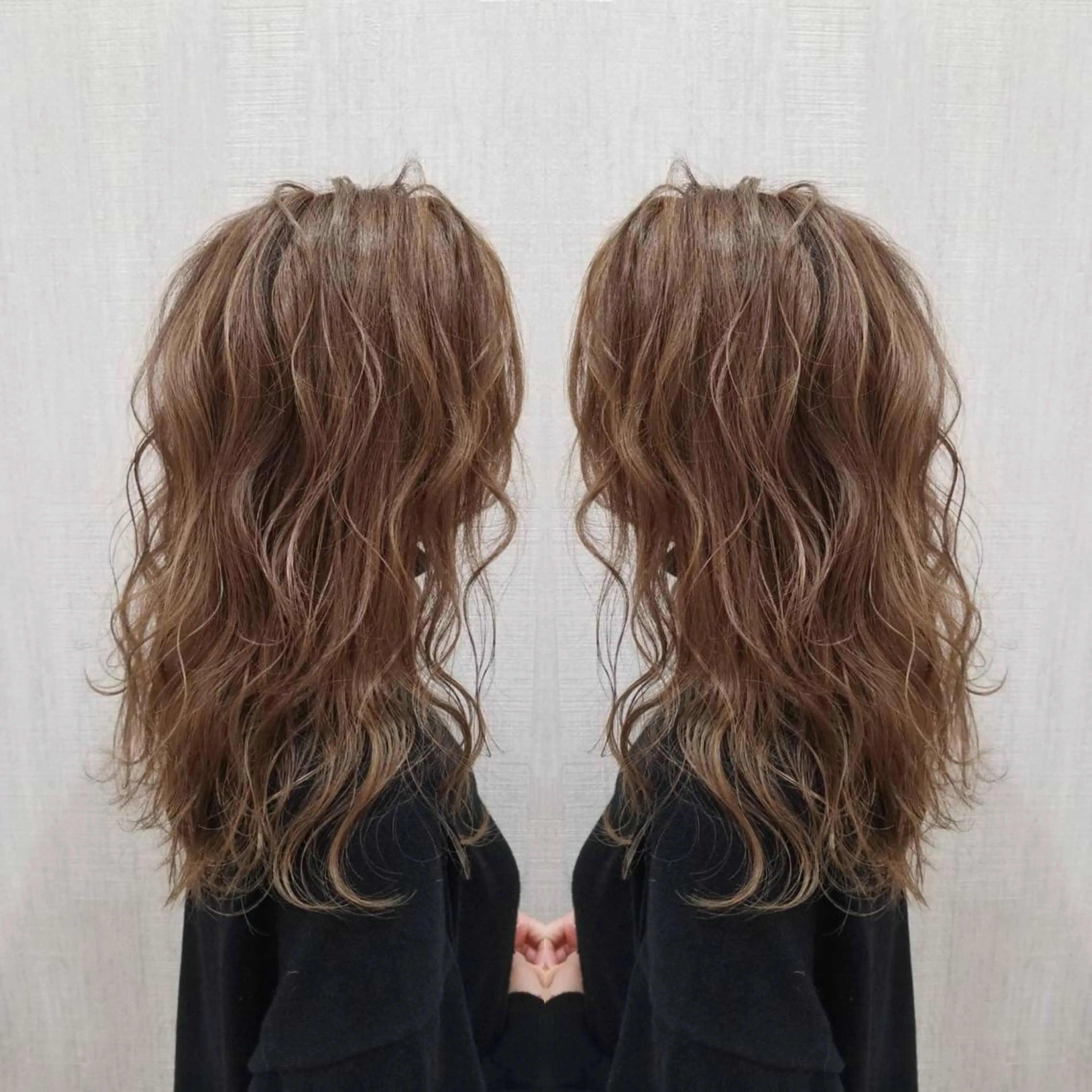 ロング カット 店長✨レイヤー✖️ 髪質改善✖️韓国ヘアのヘアスタイル