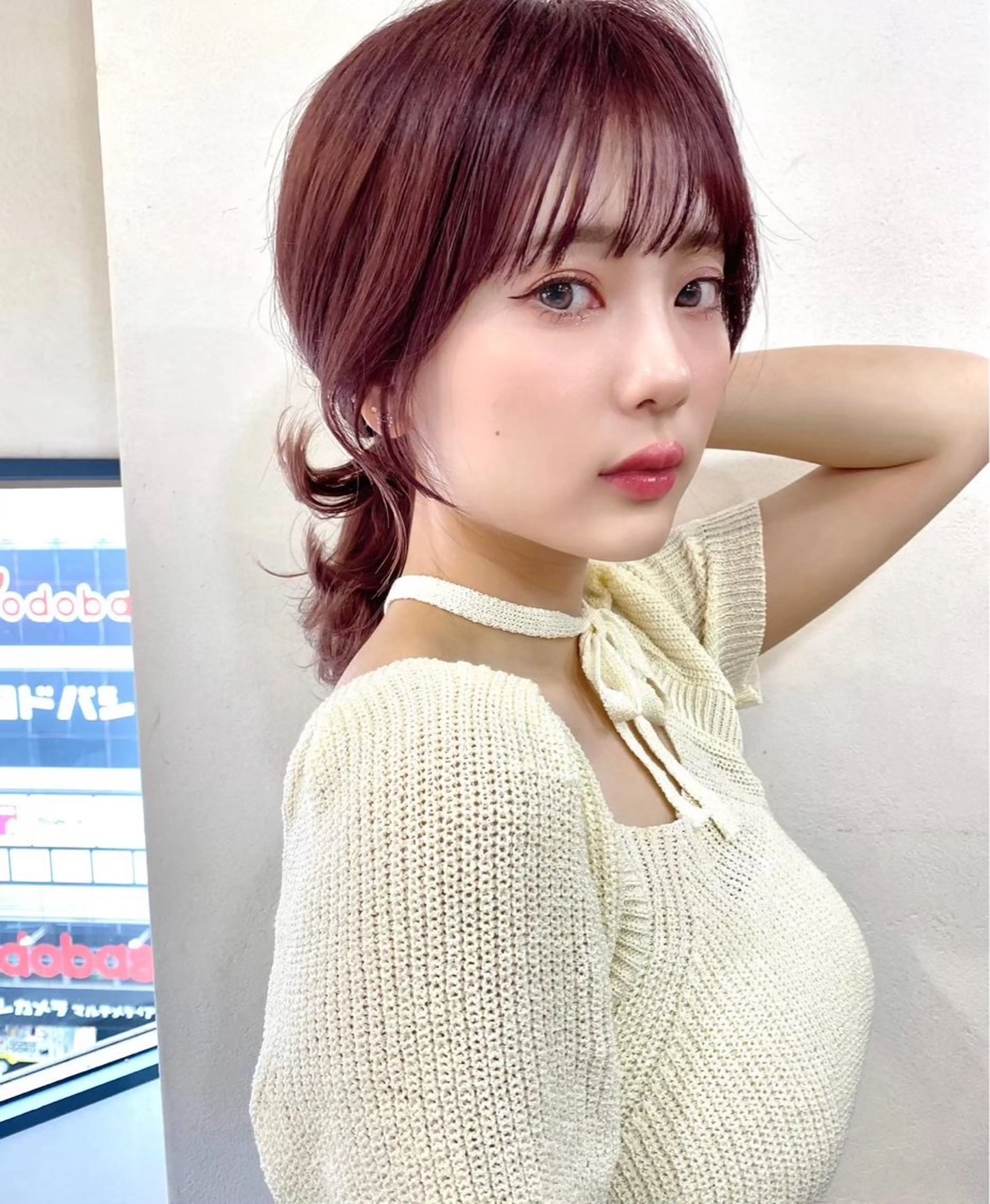 ミディアム カラー 似合わせレイヤー 🇰🇷荒木洋文のヘアスタイル