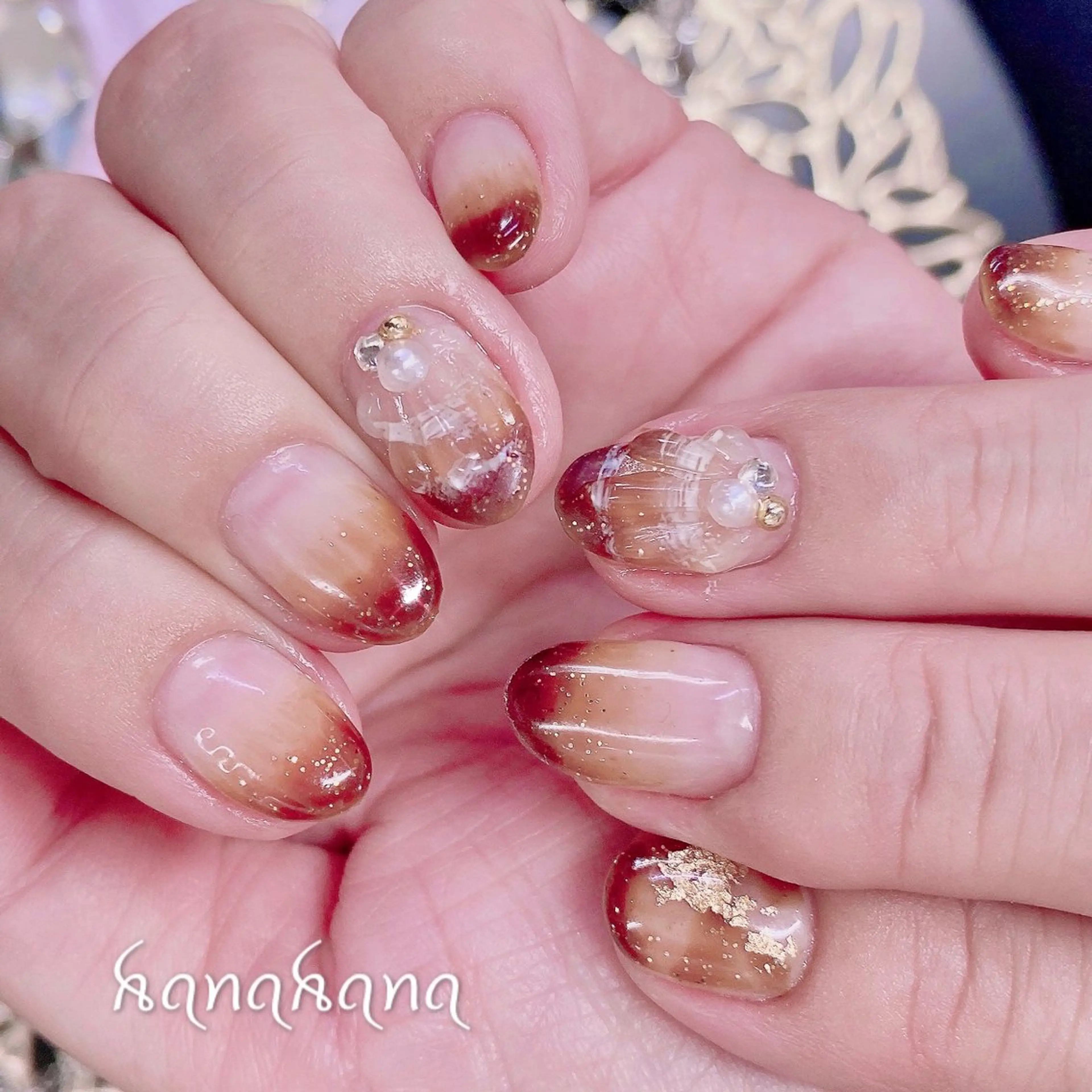 ネイル ジェルネイル HANAHANAのネイルデザイン