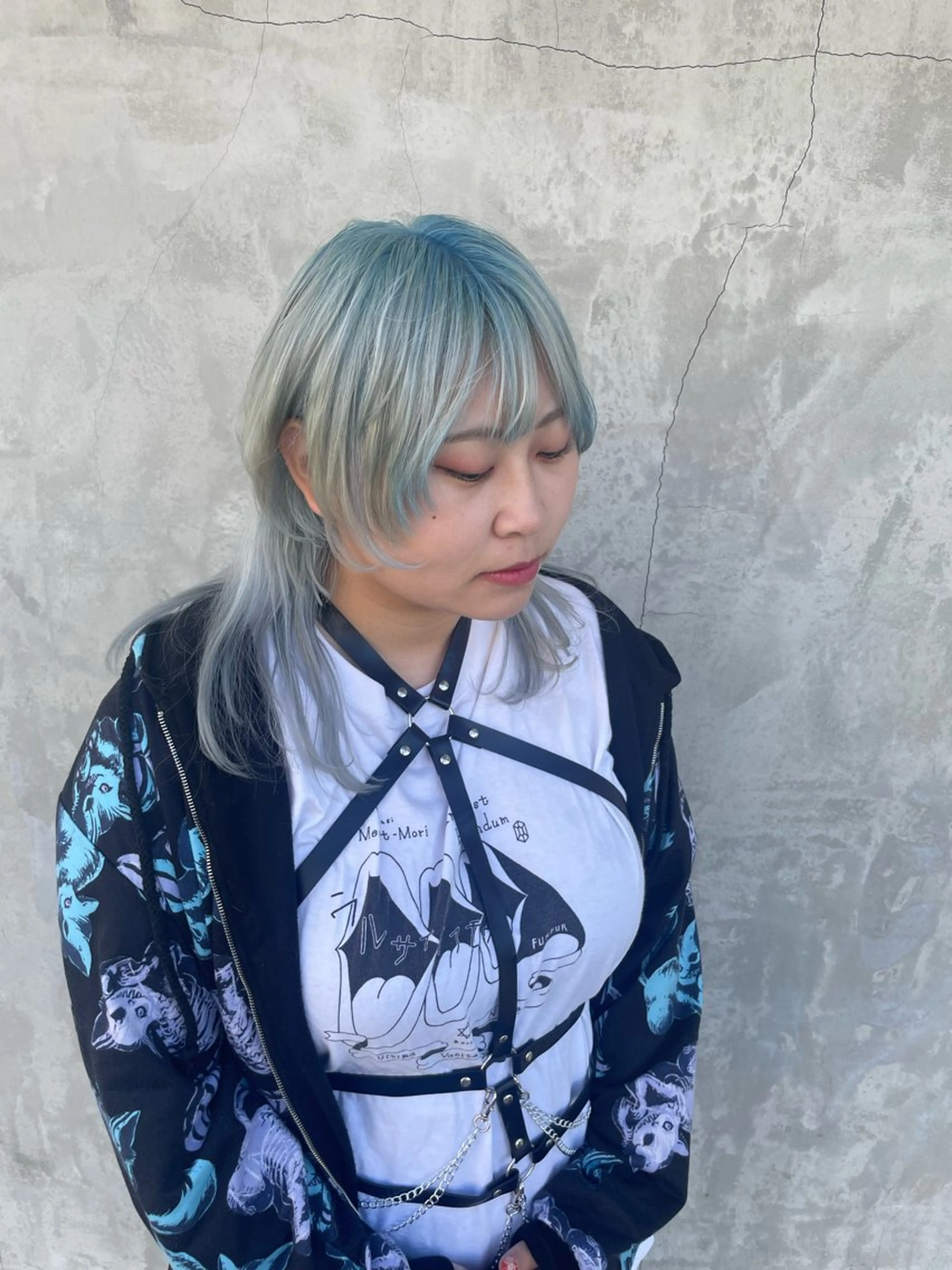 カット＋ダブルカラー🩶🩶の写真