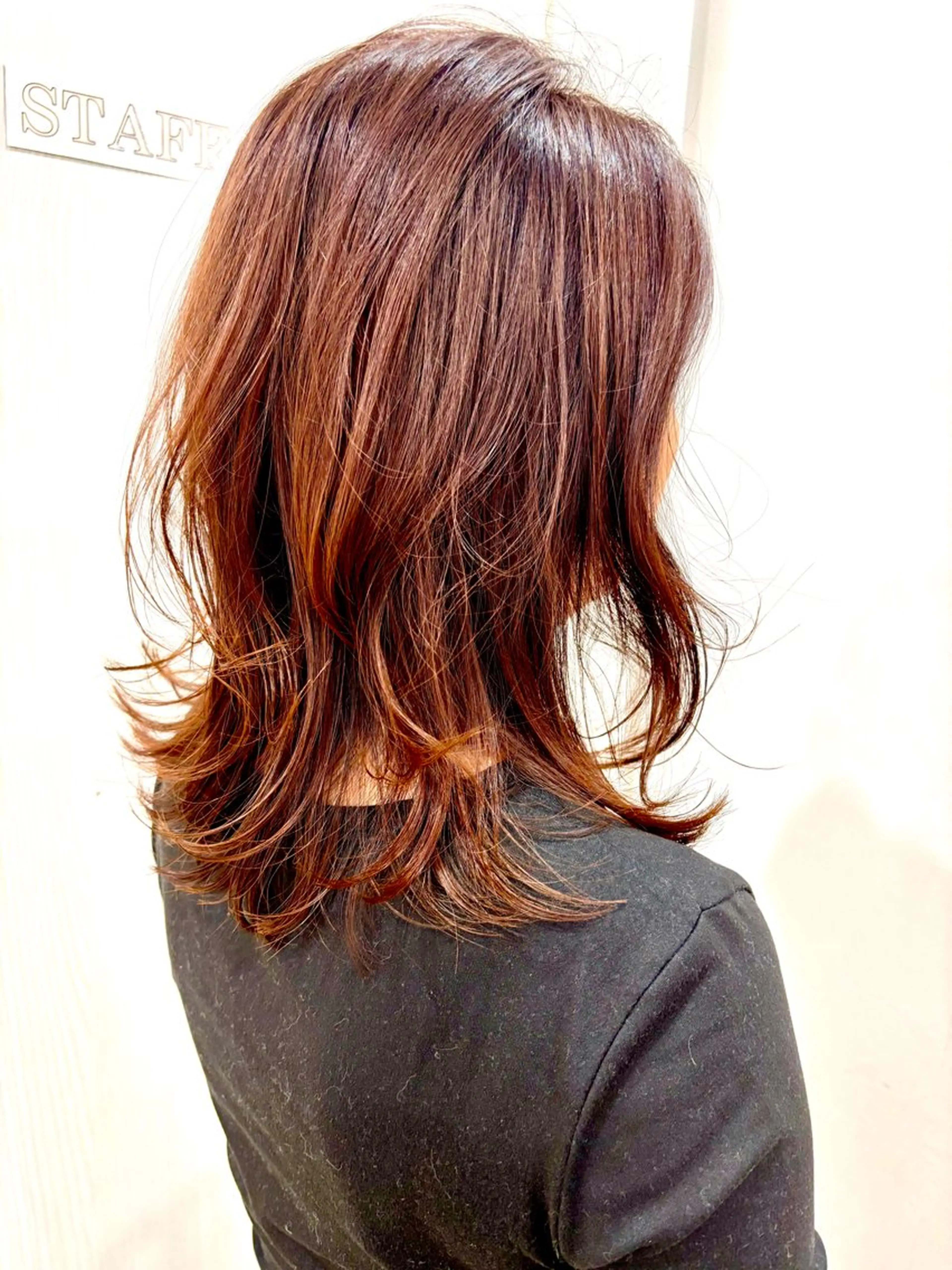 セミロング 新横浜　CLOVER 本店/田中唯のヘアスタイル