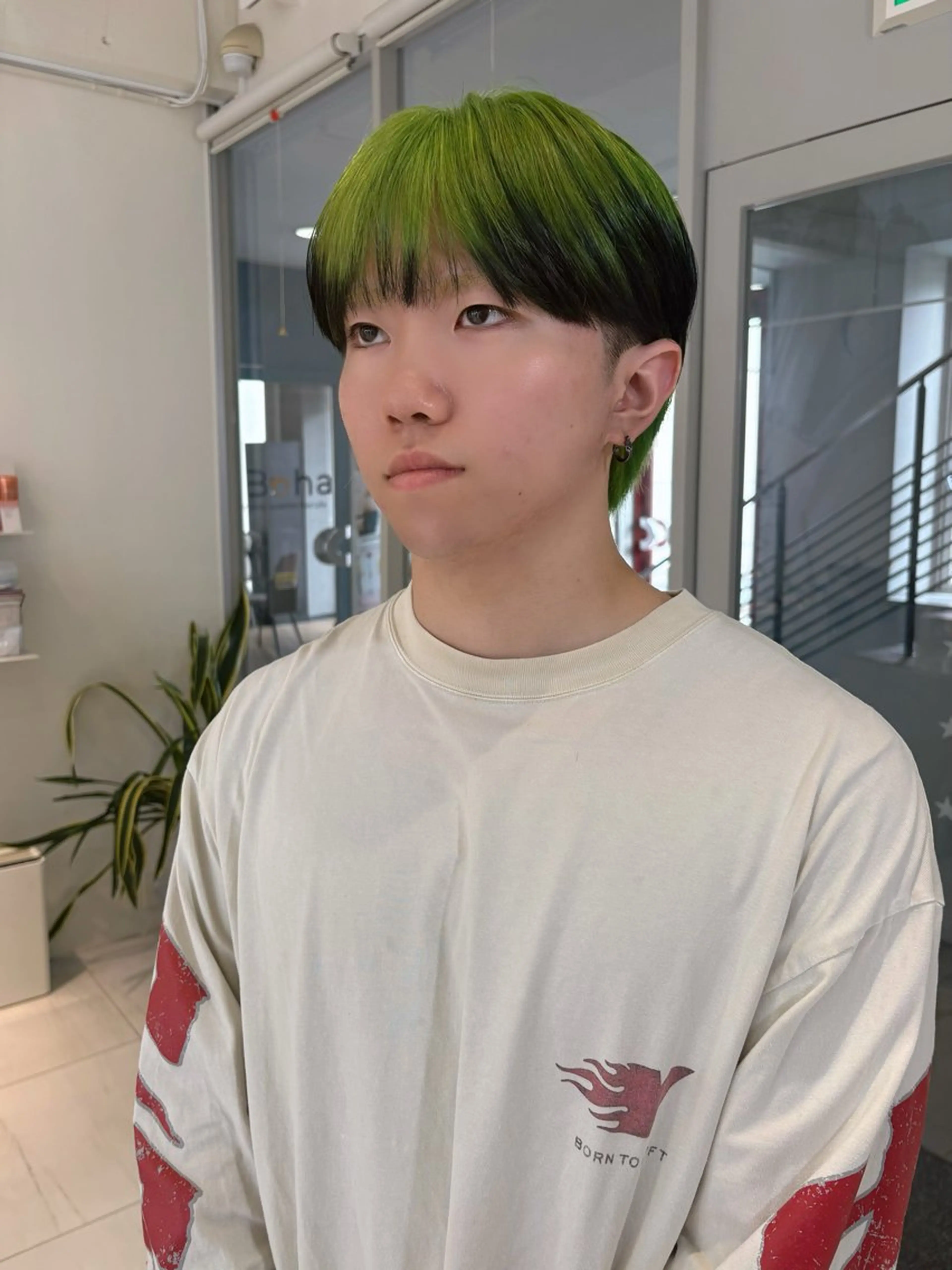 ショート カラー メンズ カット ヘアカラー 浅野 匠のヘアスタイル