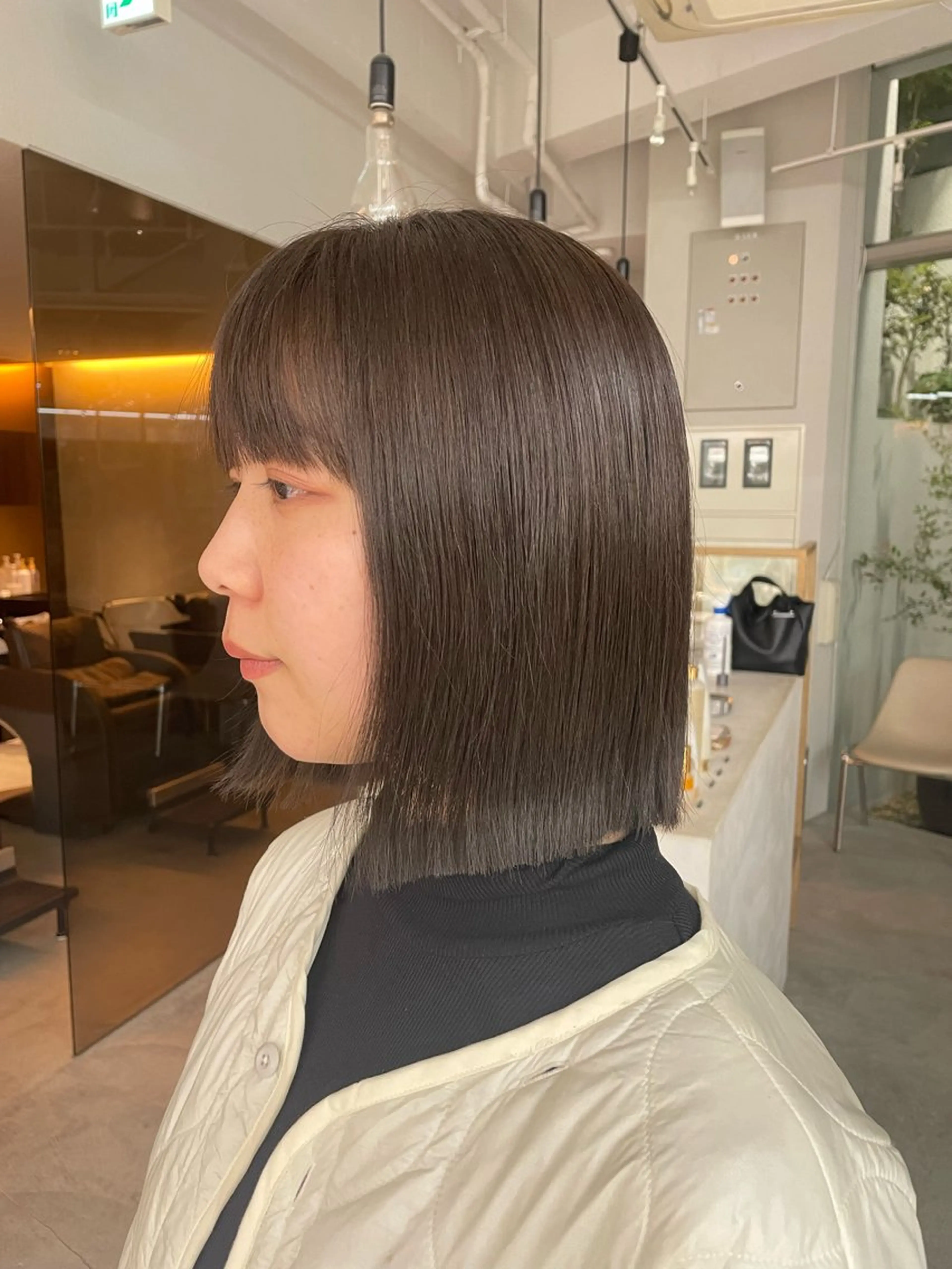 ショート カラー ボブ カチモリ/無料 ヘアアレンジ/咲美のヘアスタイル