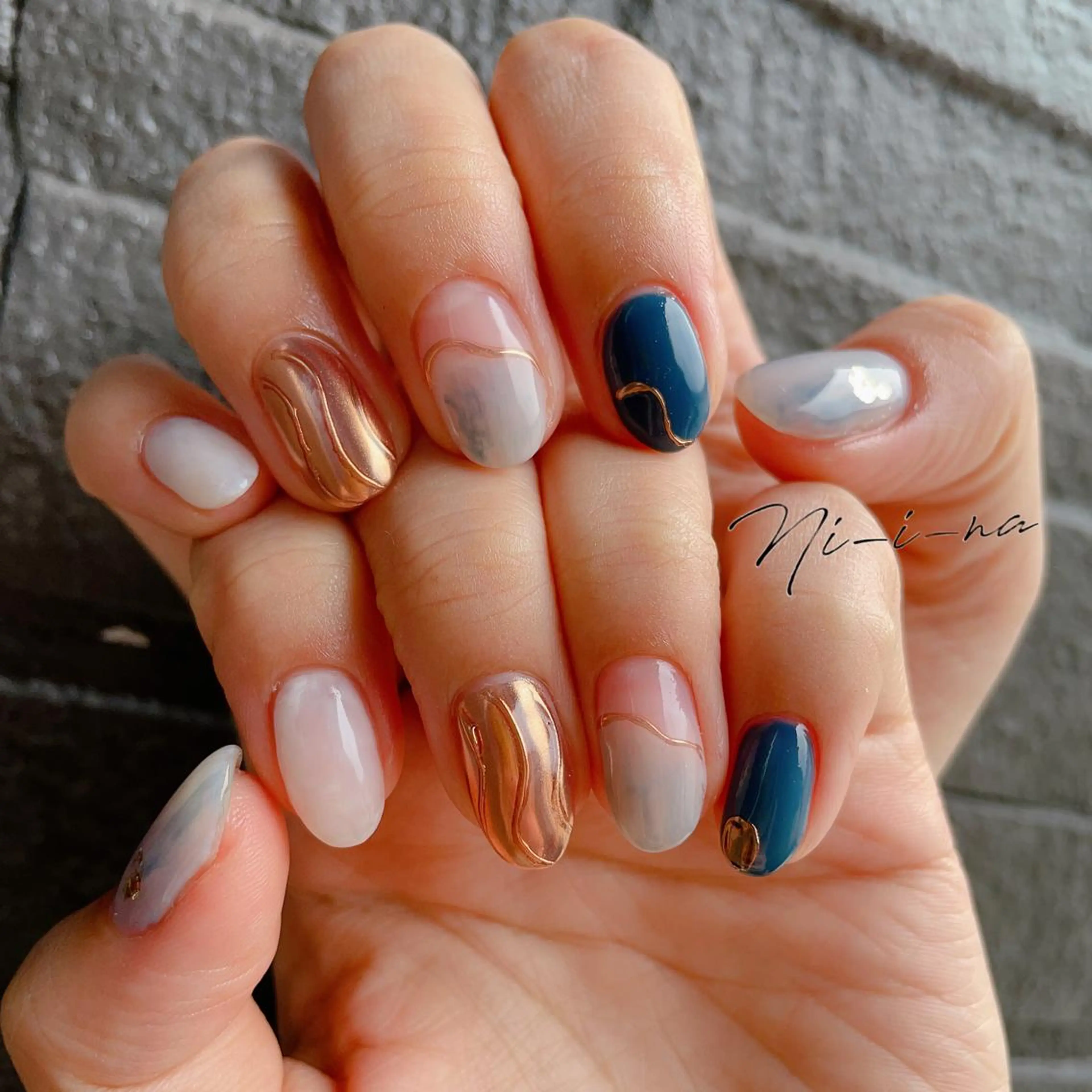 ネイル nail salon Ni-i-naのネイルデザイン