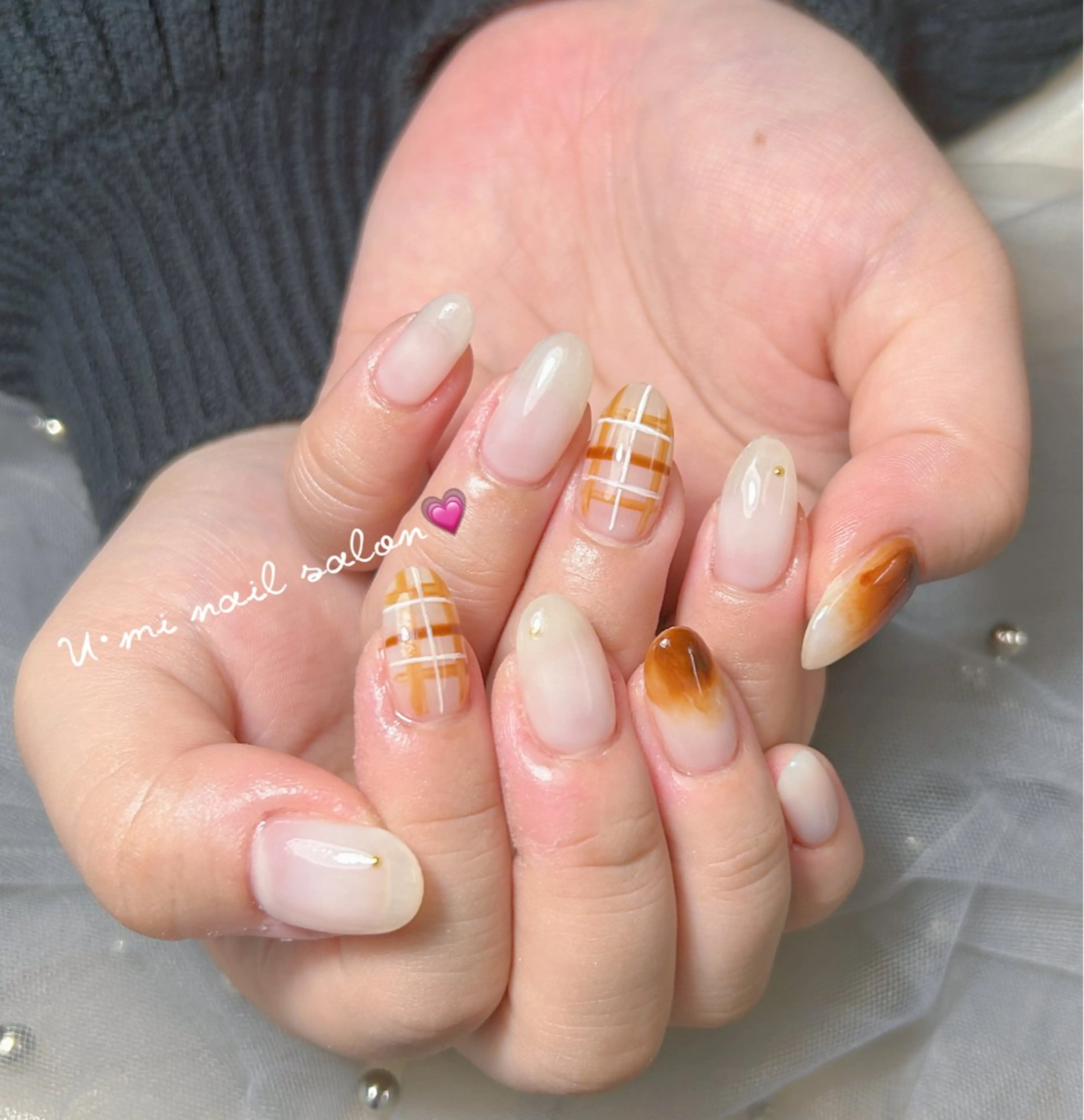 ネイル 持ち込み ハンドネイル U·Mi nail salon所属・U·Mi 上野御徒町容のネイルデザイン