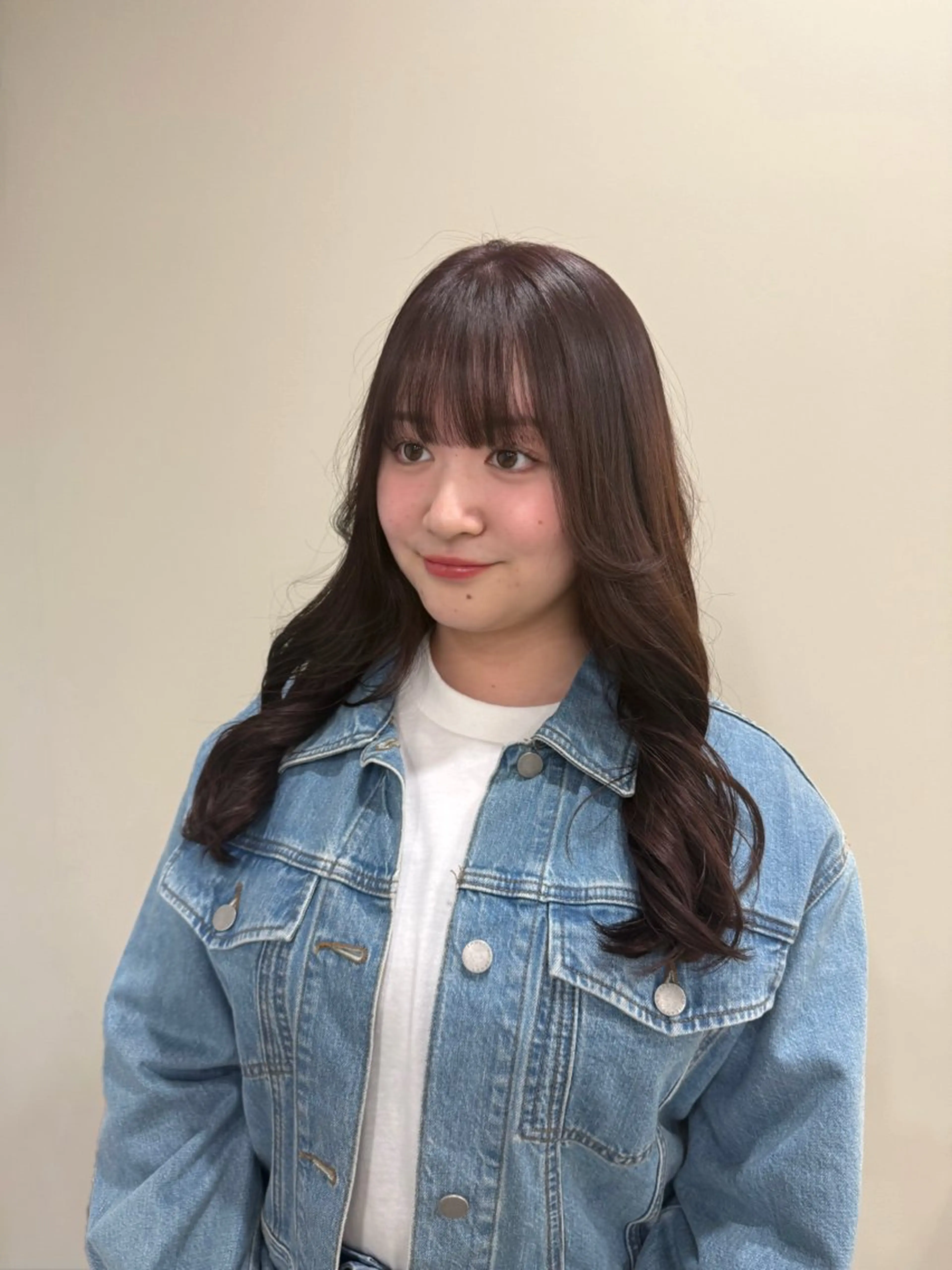 ロング カラー カット ヘアカラー トリートメント 🩶 AIRA / 透明感カラー 🩶のヘアスタイル