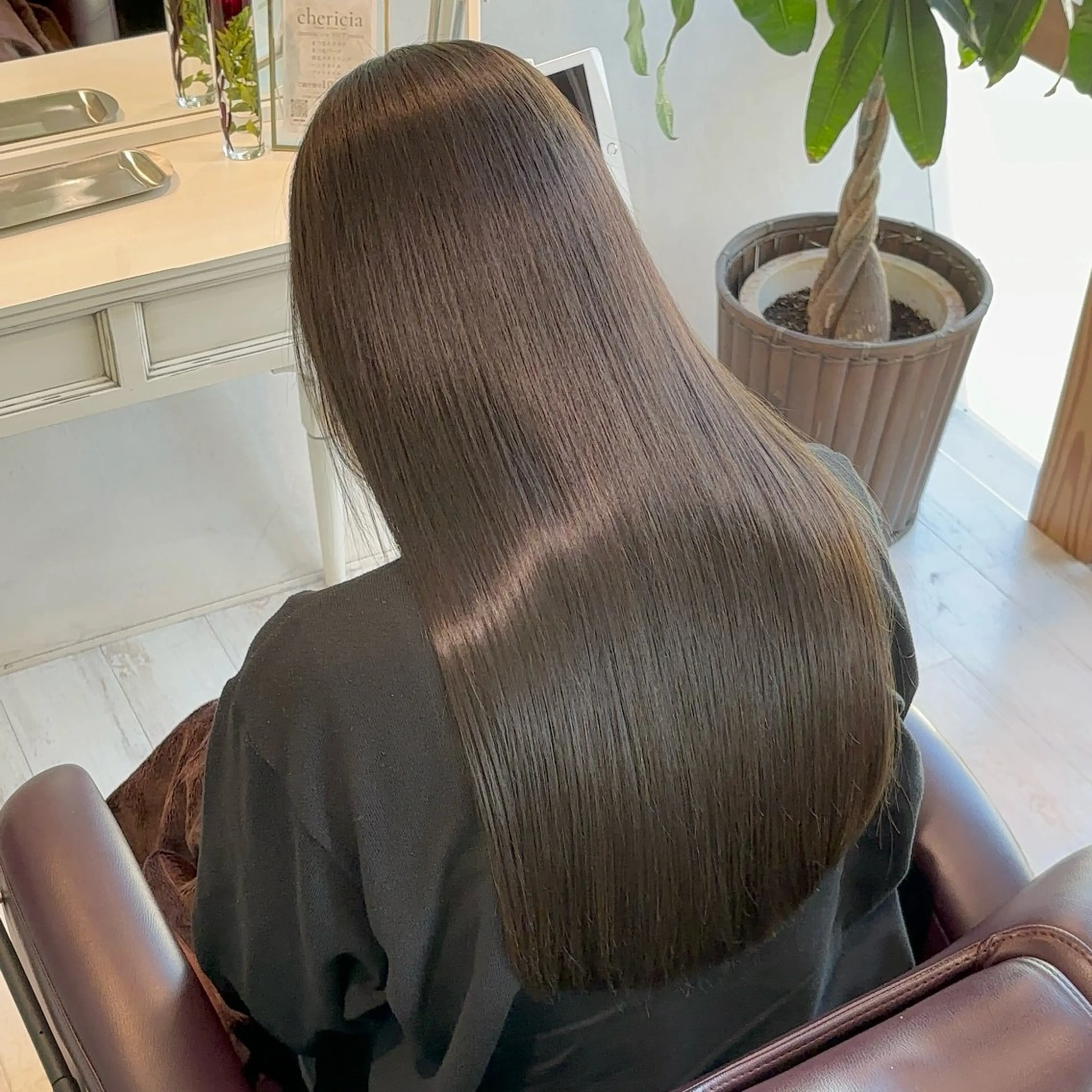 髪質改善ブローアウトトリートメントの写真