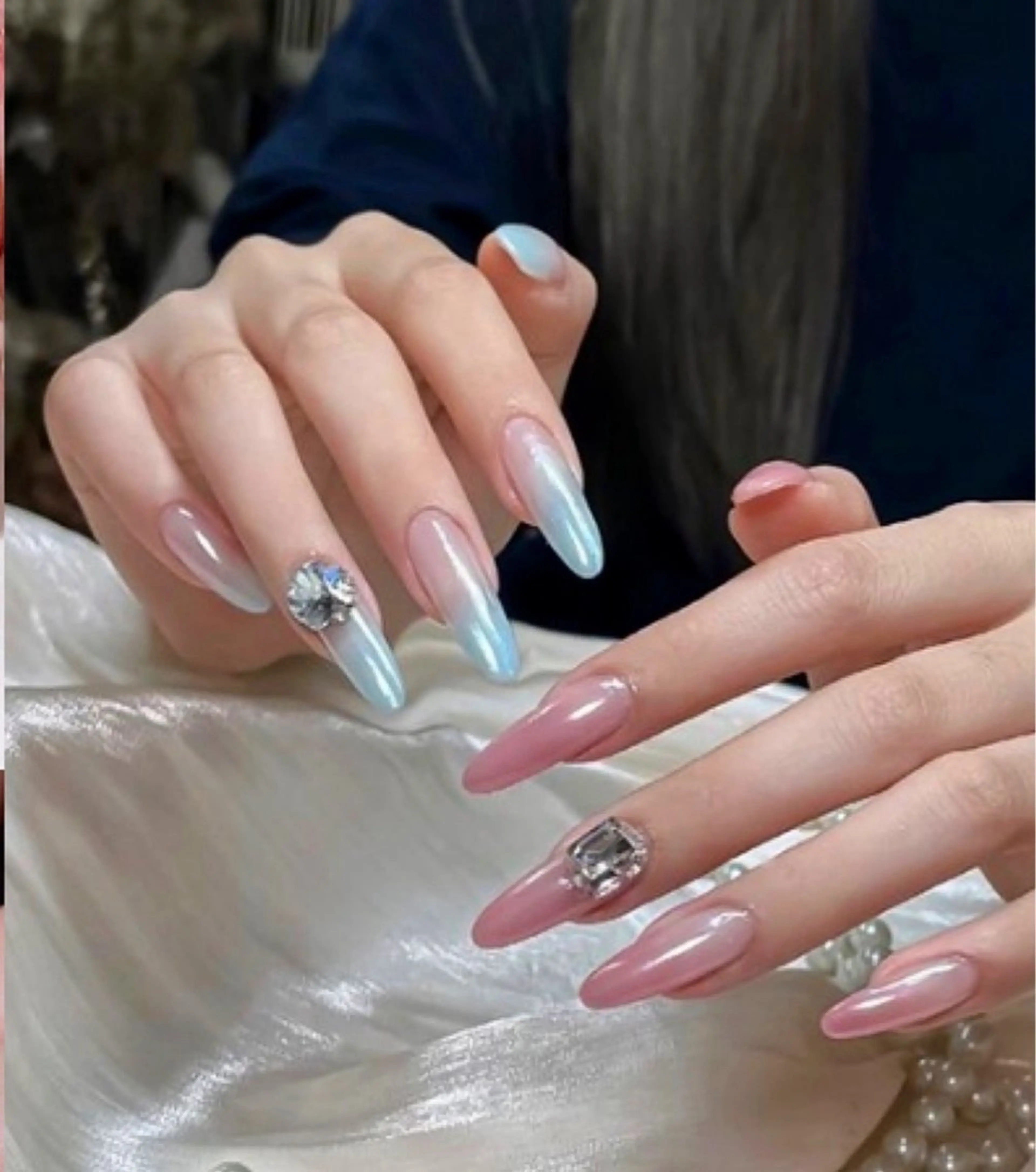 アート2本コース（カラー・フレンチ・ミラー対応）_90分　¥6,980の写真