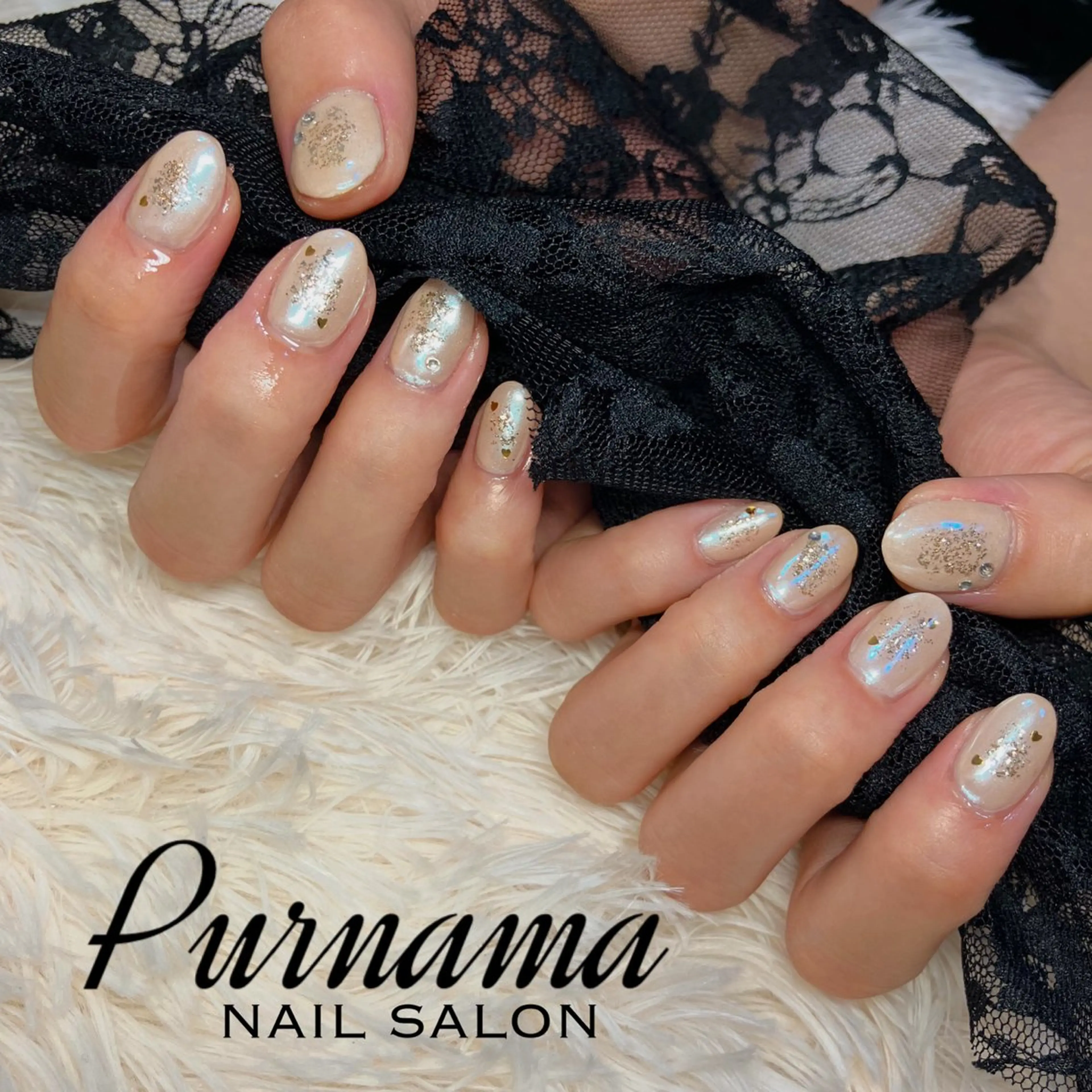 ネイル ハンドネイル Purnama あきのネイルデザイン