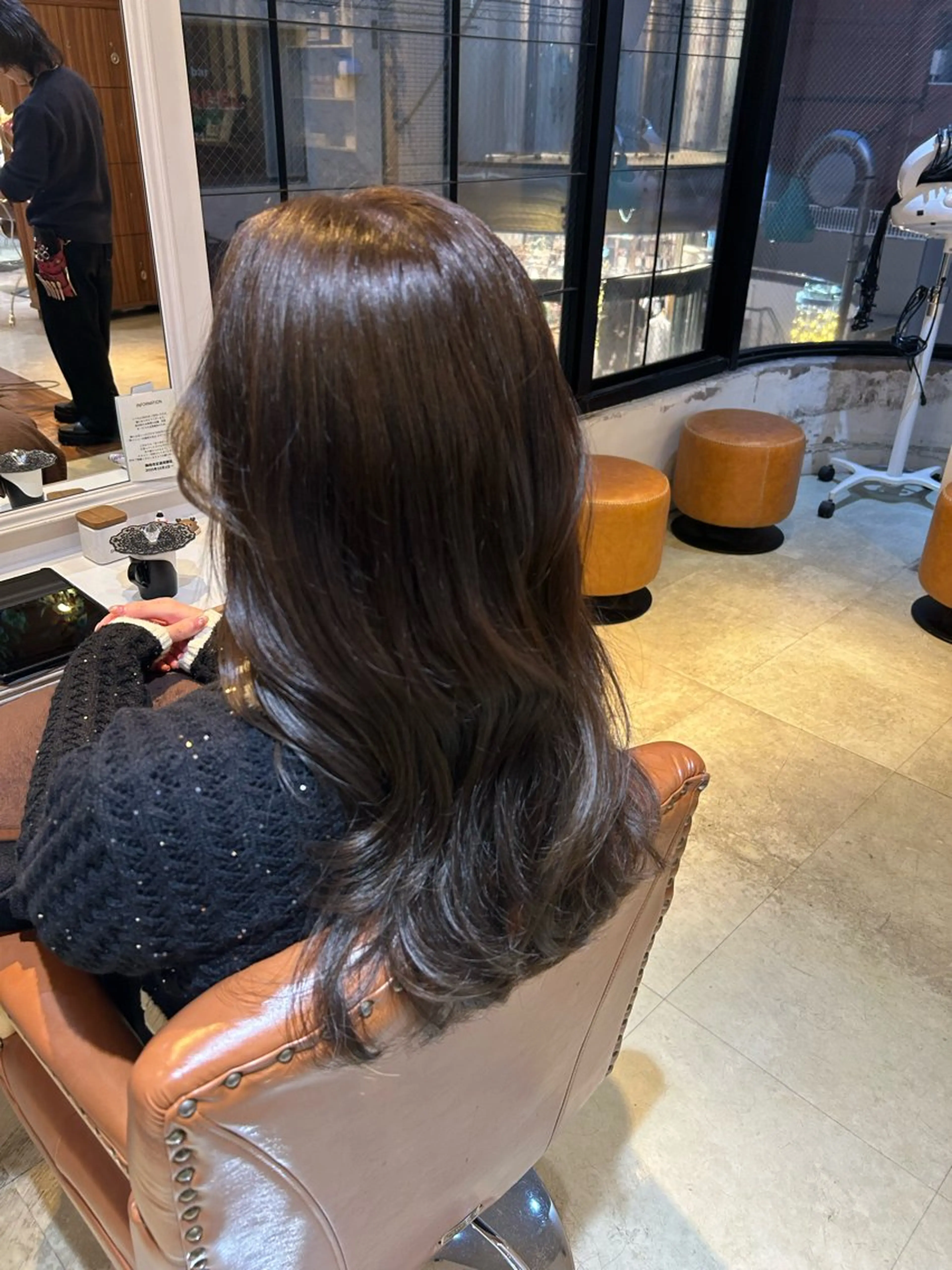 カラー ヘアカラー トリートメント LOREN jiyugaoka所属・山本美月💖艶カラー 🦭暖色カラー💖のヘアスタイル