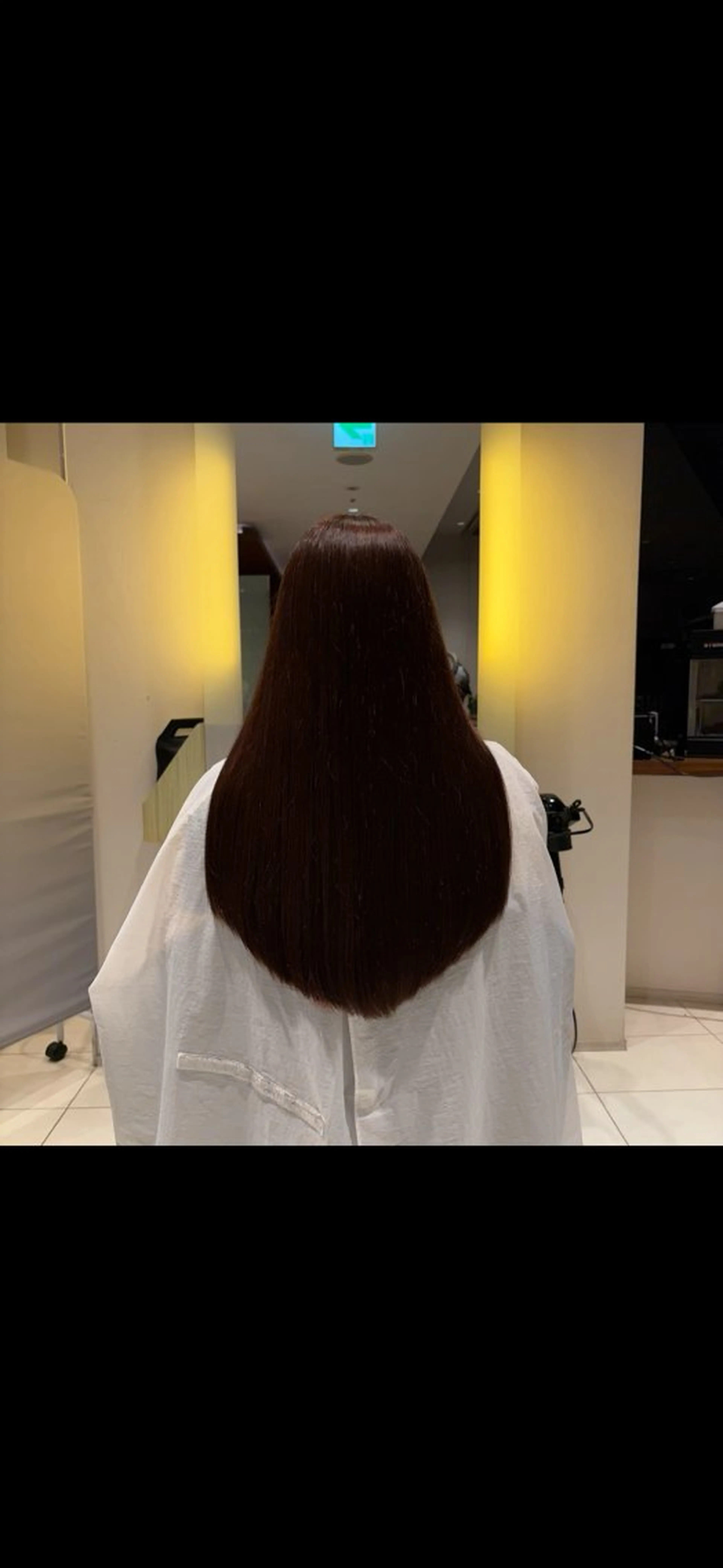 ロング 森田 玲央のヘアスタイル