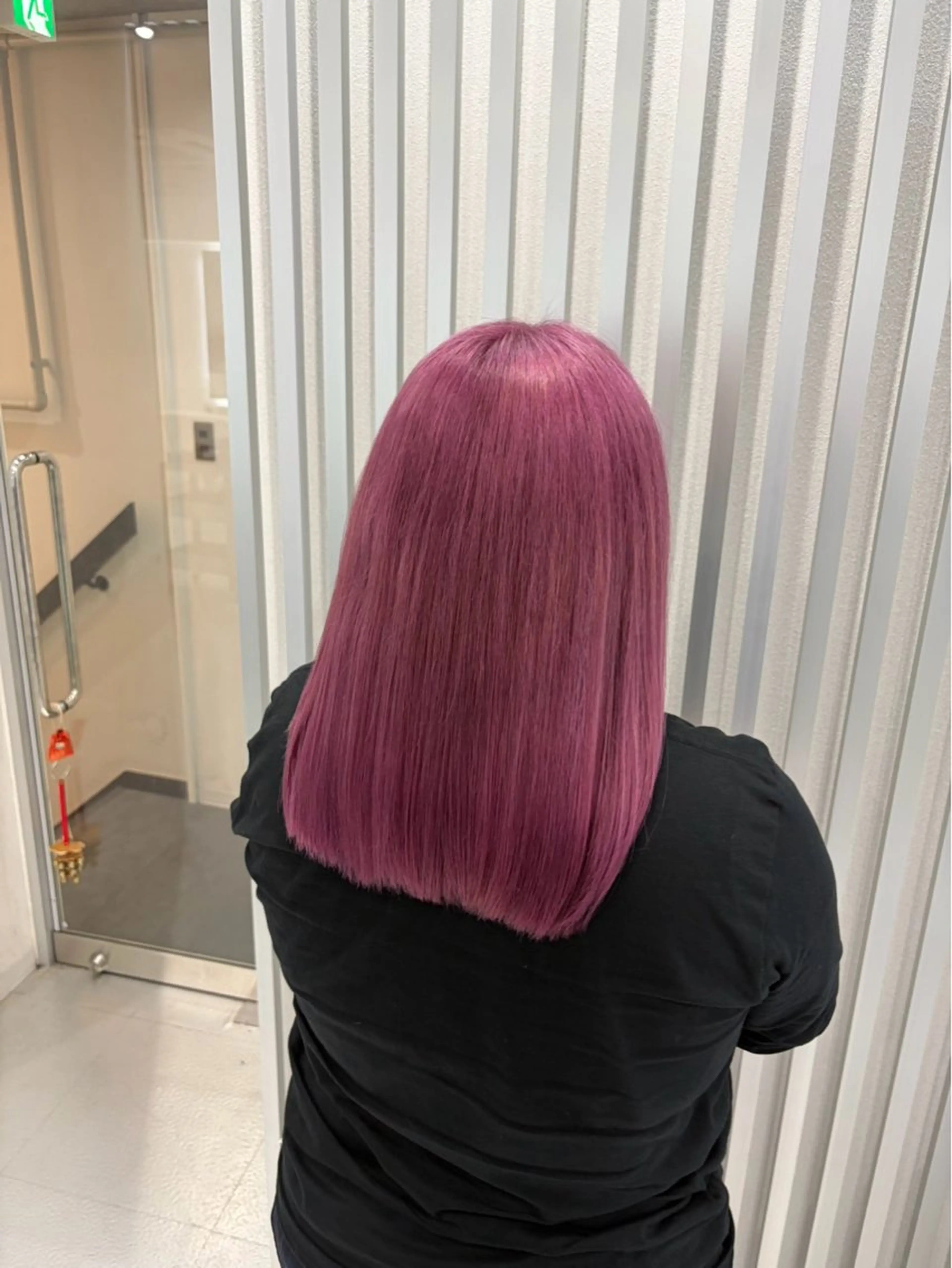 セミロング カラー みな .share天王寺のヘアスタイル