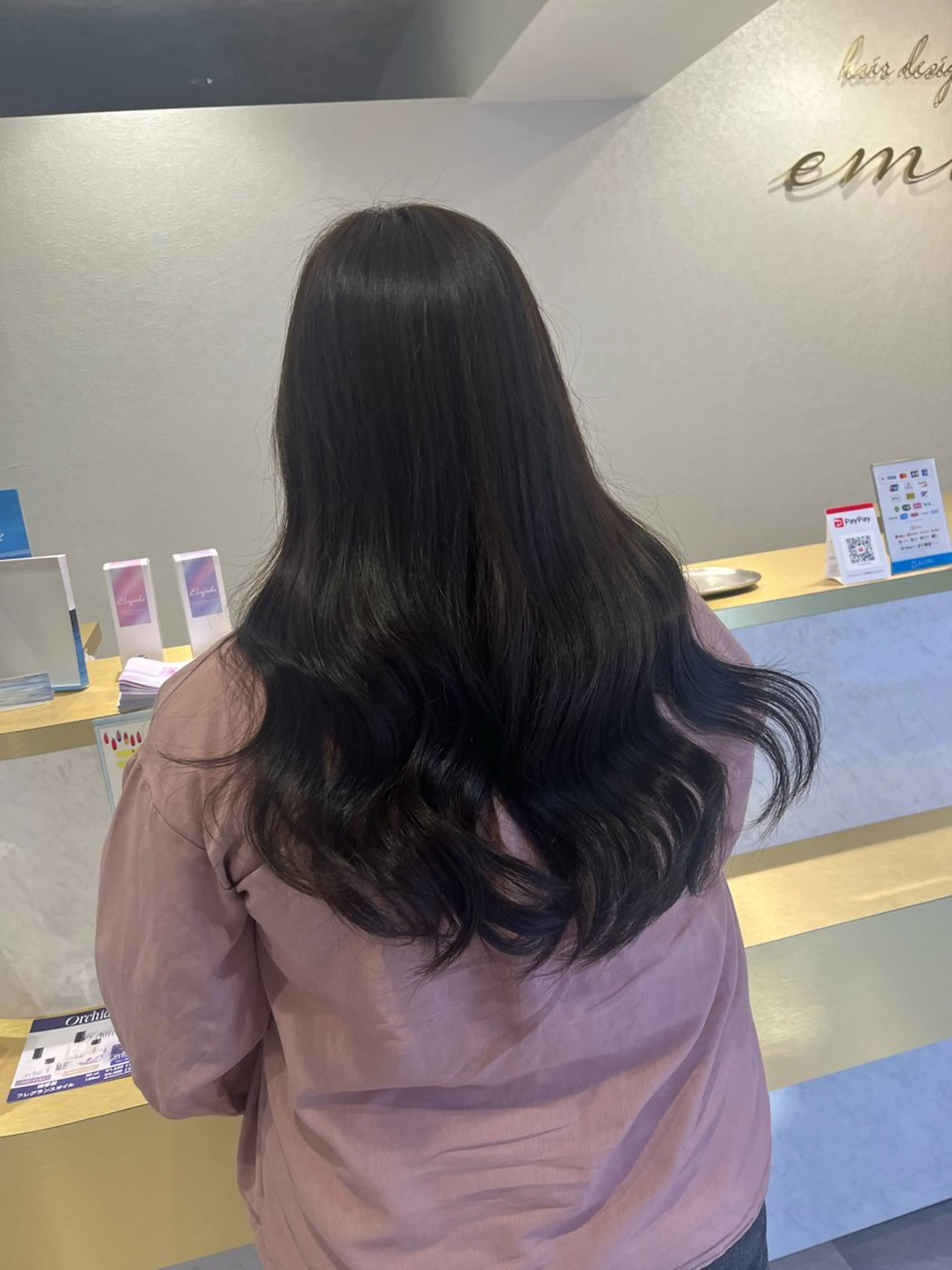 ロング hair design emii.所属・河野 未空のヘアスタイル