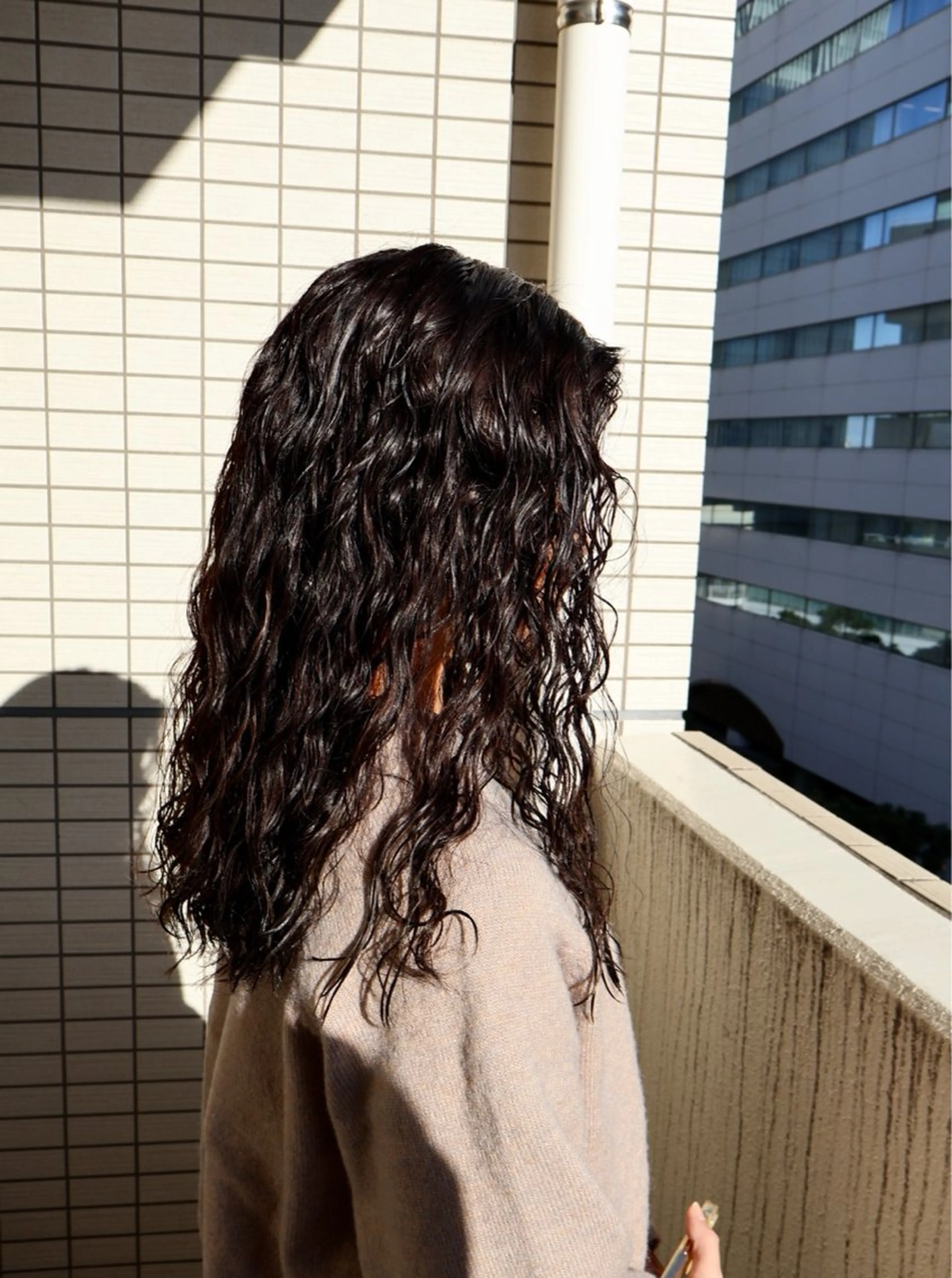 ロング パーマ ツイスパ/Wカラー ✨RYUのヘアスタイル