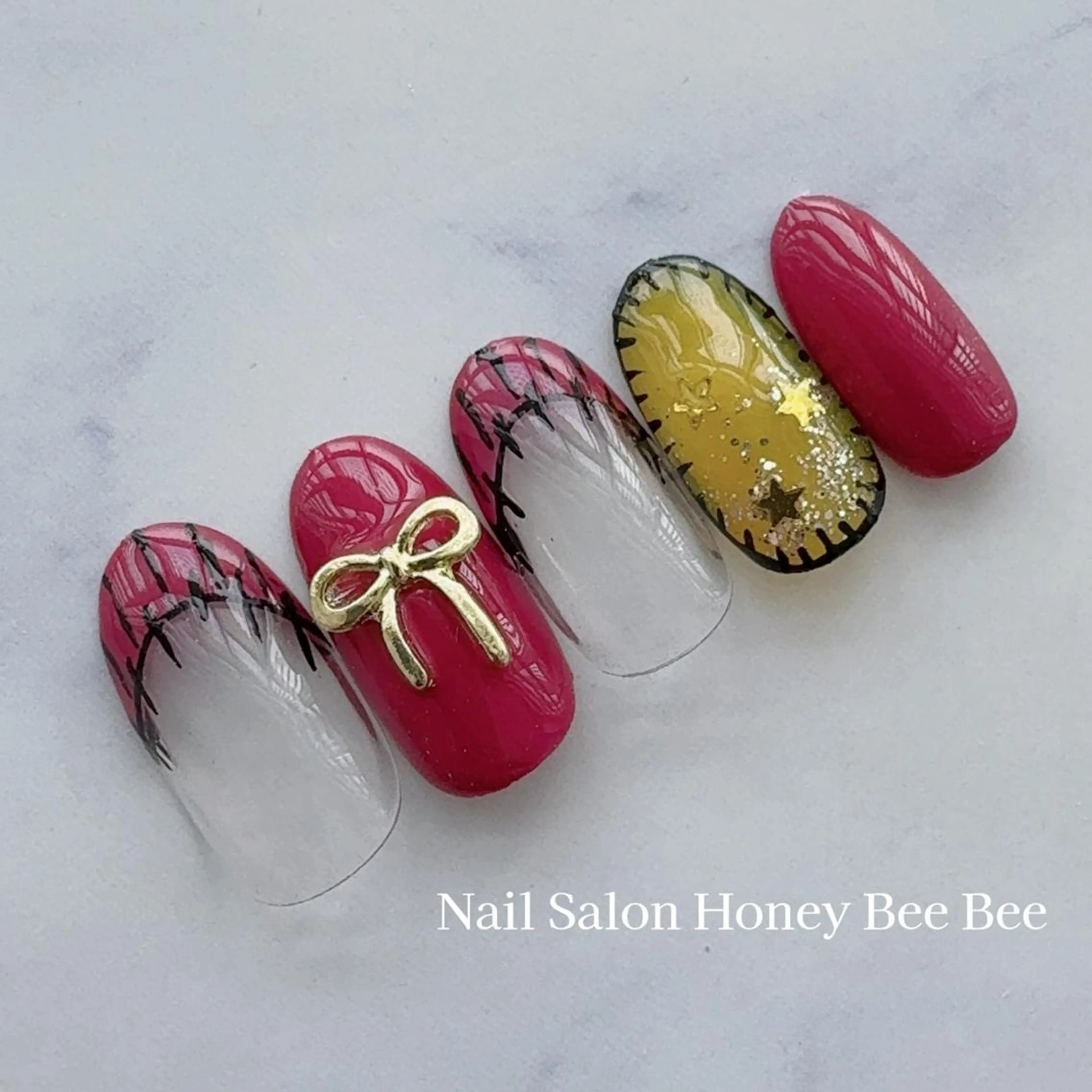 ネイル Nail salon Honey Beeのネイルデザイン