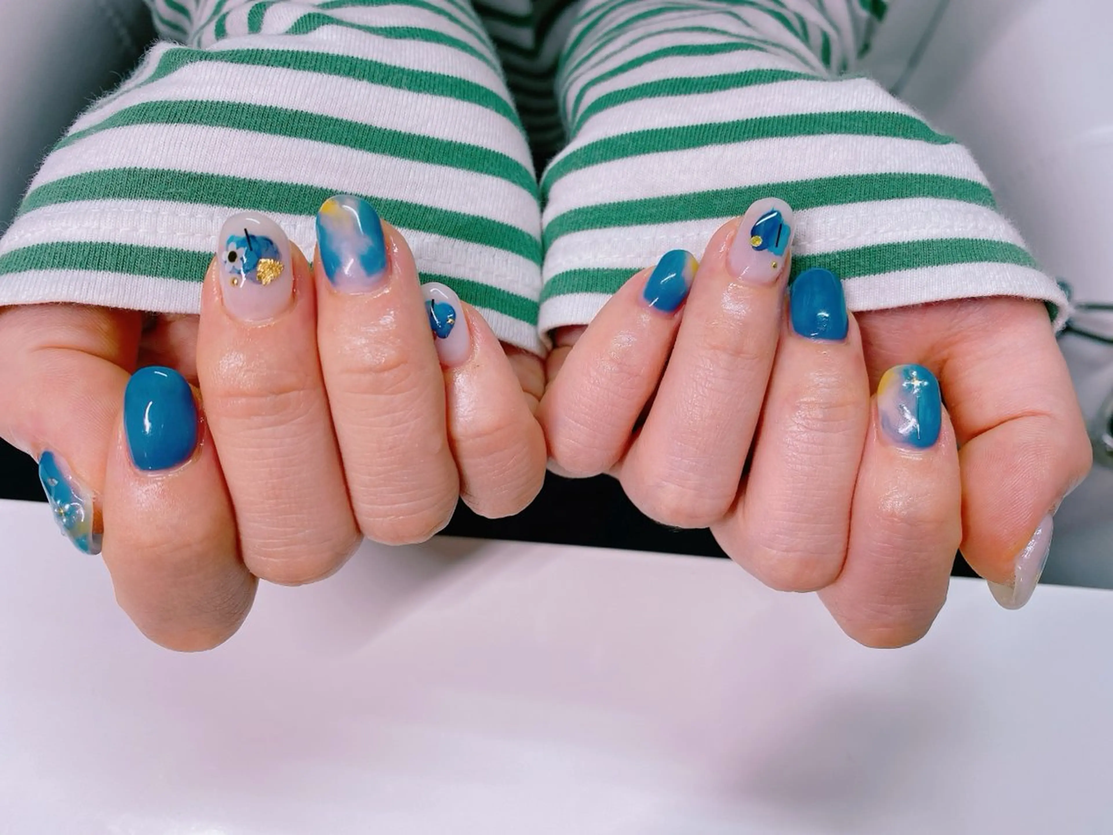 ネイル Nail&Eyelash epa 仙台駅前店所属・さとう のぞみのネイルデザイン