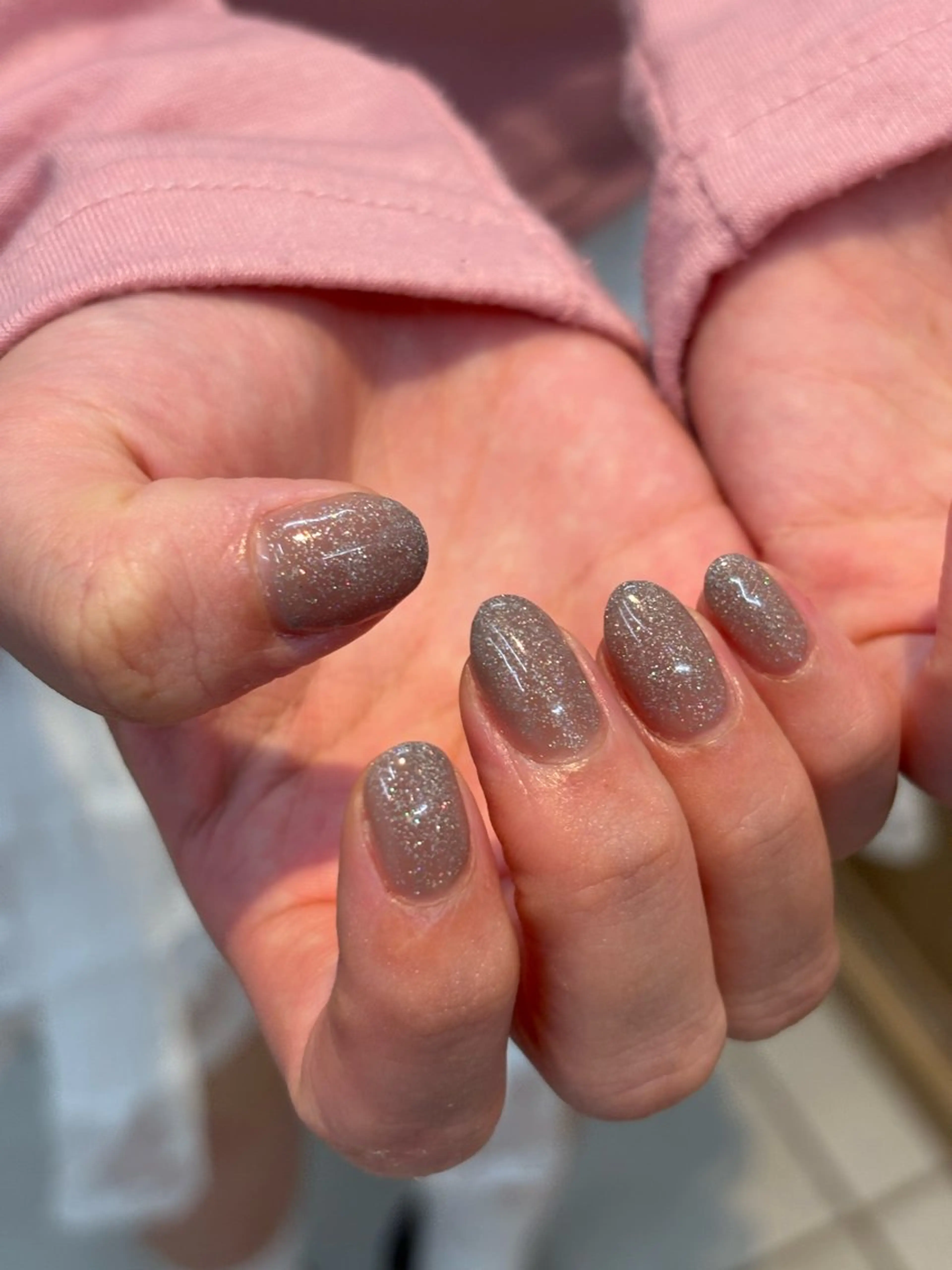 ネイル ラメ(グリッター) ハンドネイル DEE hisaya erika.Kのネイルデザイン