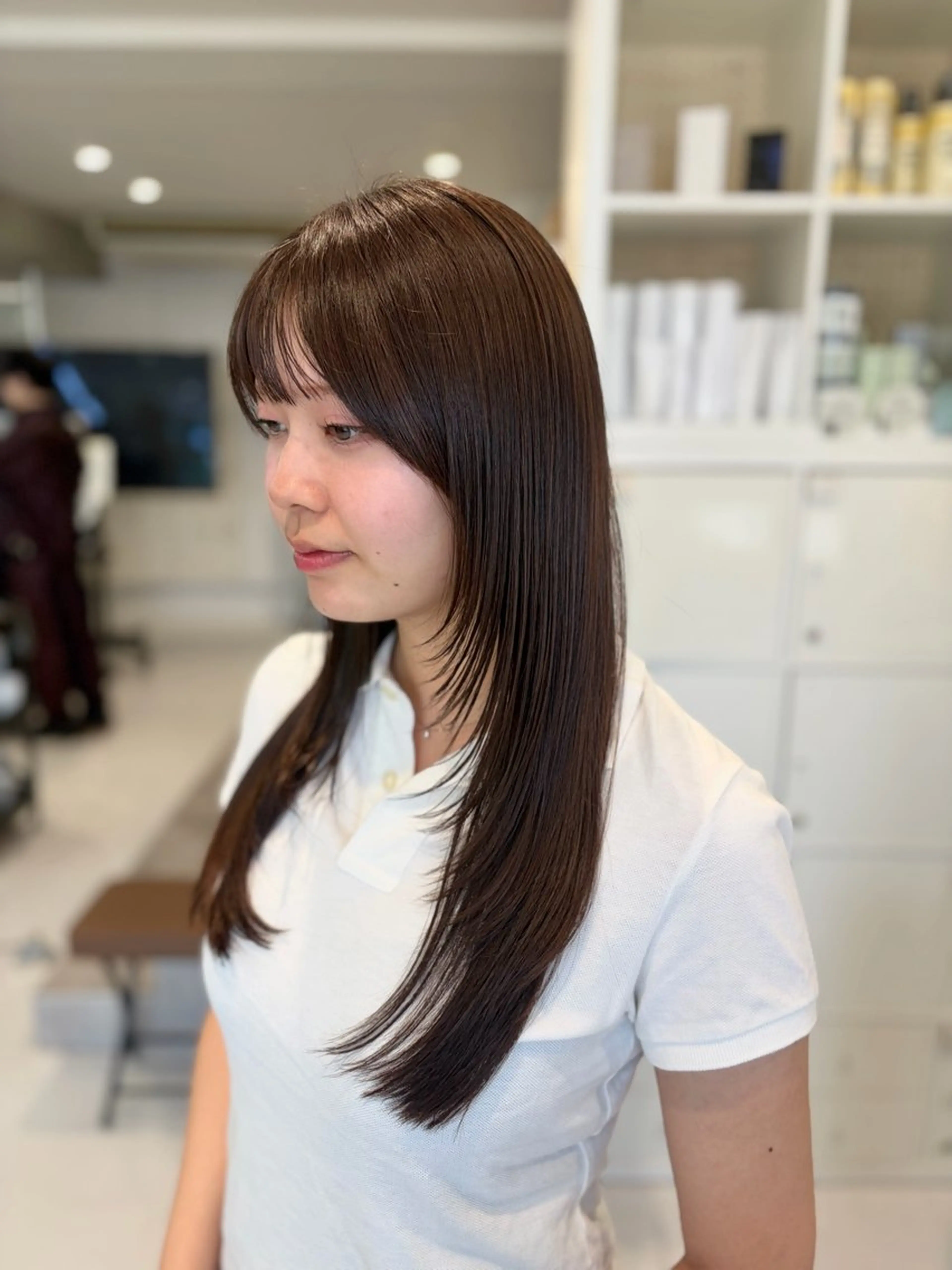 ロング カット ヘアカラー MANA艶髪カラー /髪質改善/ボブのヘアスタイル