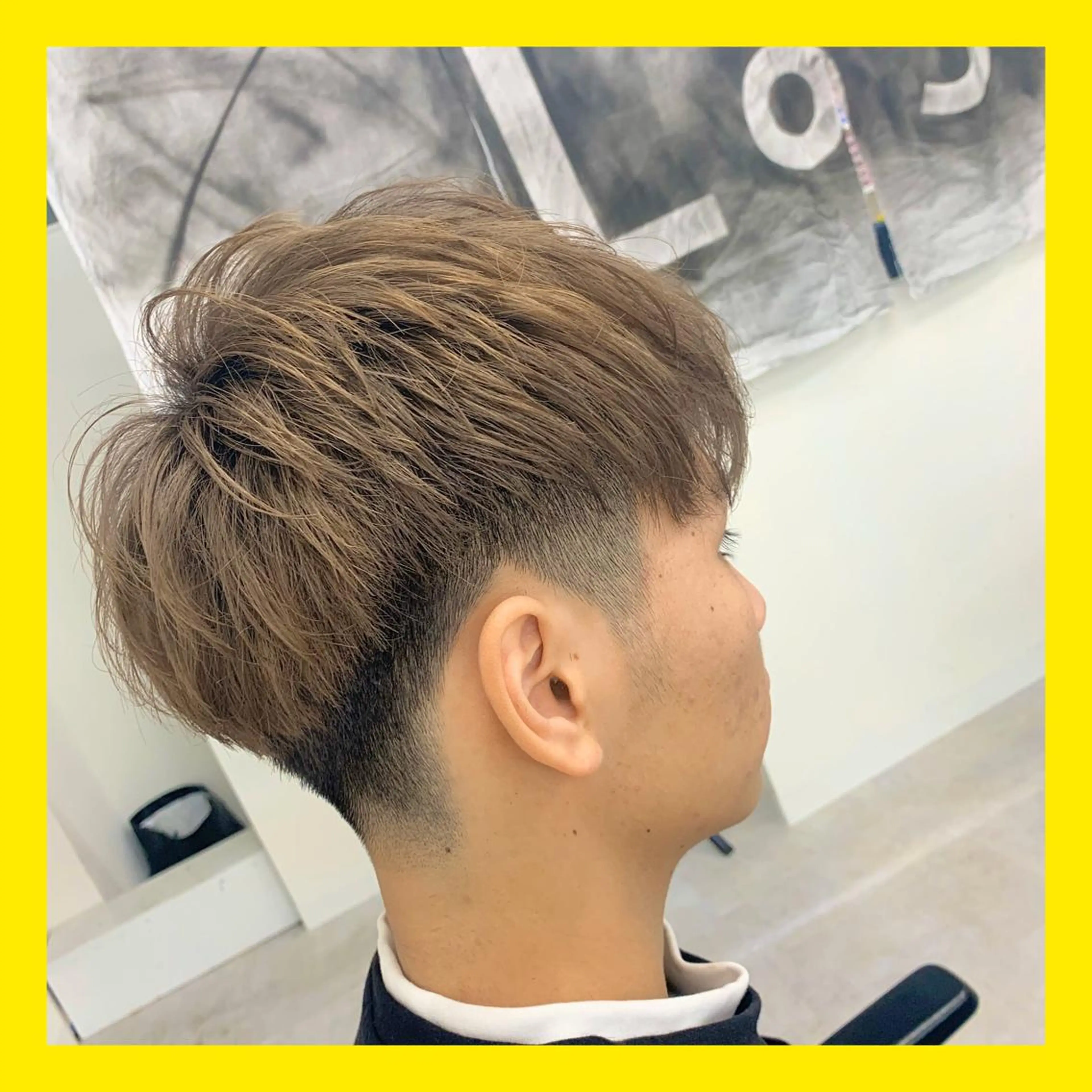 ショート メンズ メンズパーマ/新潟駅 NOBUTA🔥のヘアスタイル