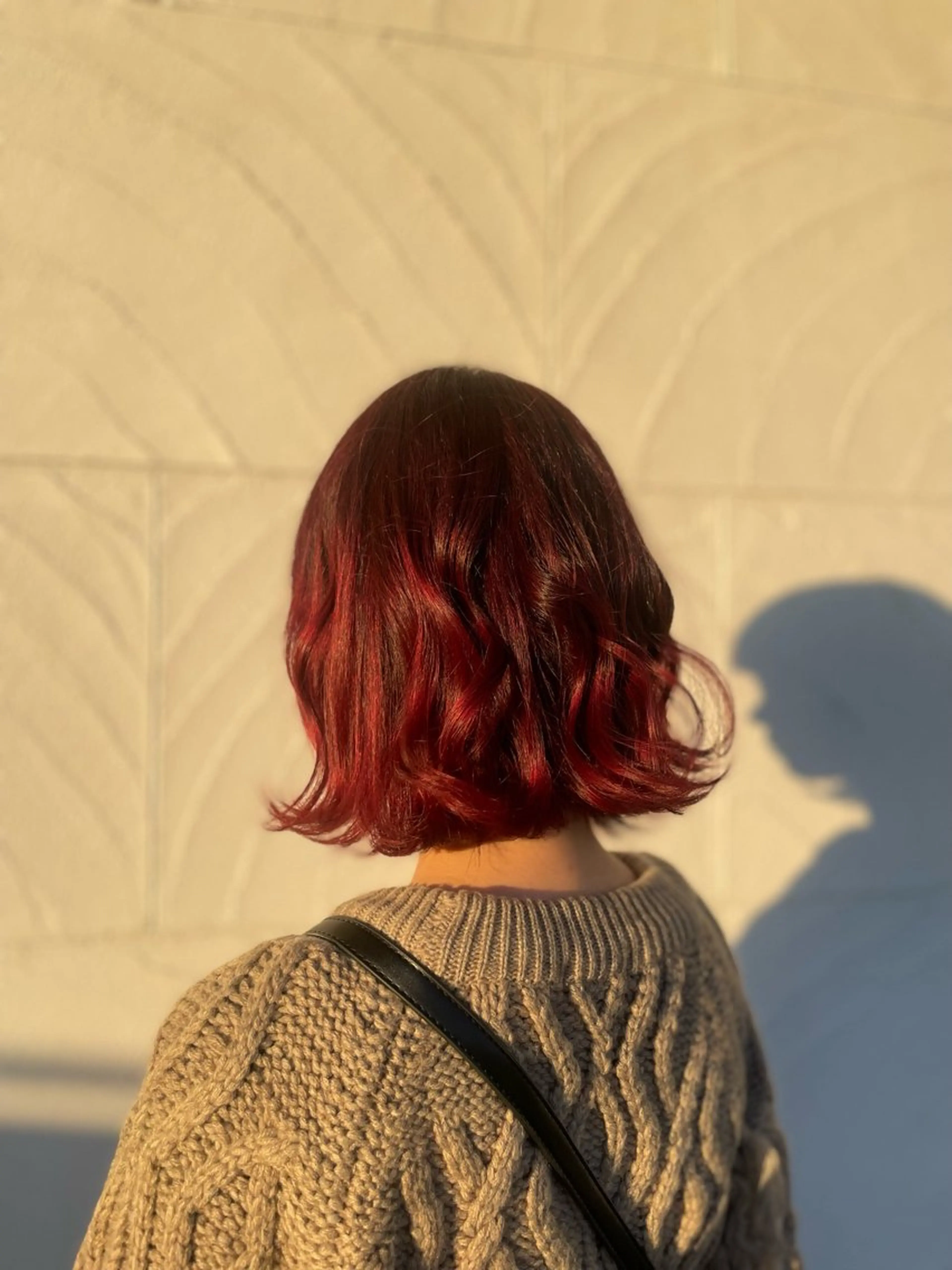 カラー ボブ/艶髪 soleilrukaのヘアスタイル