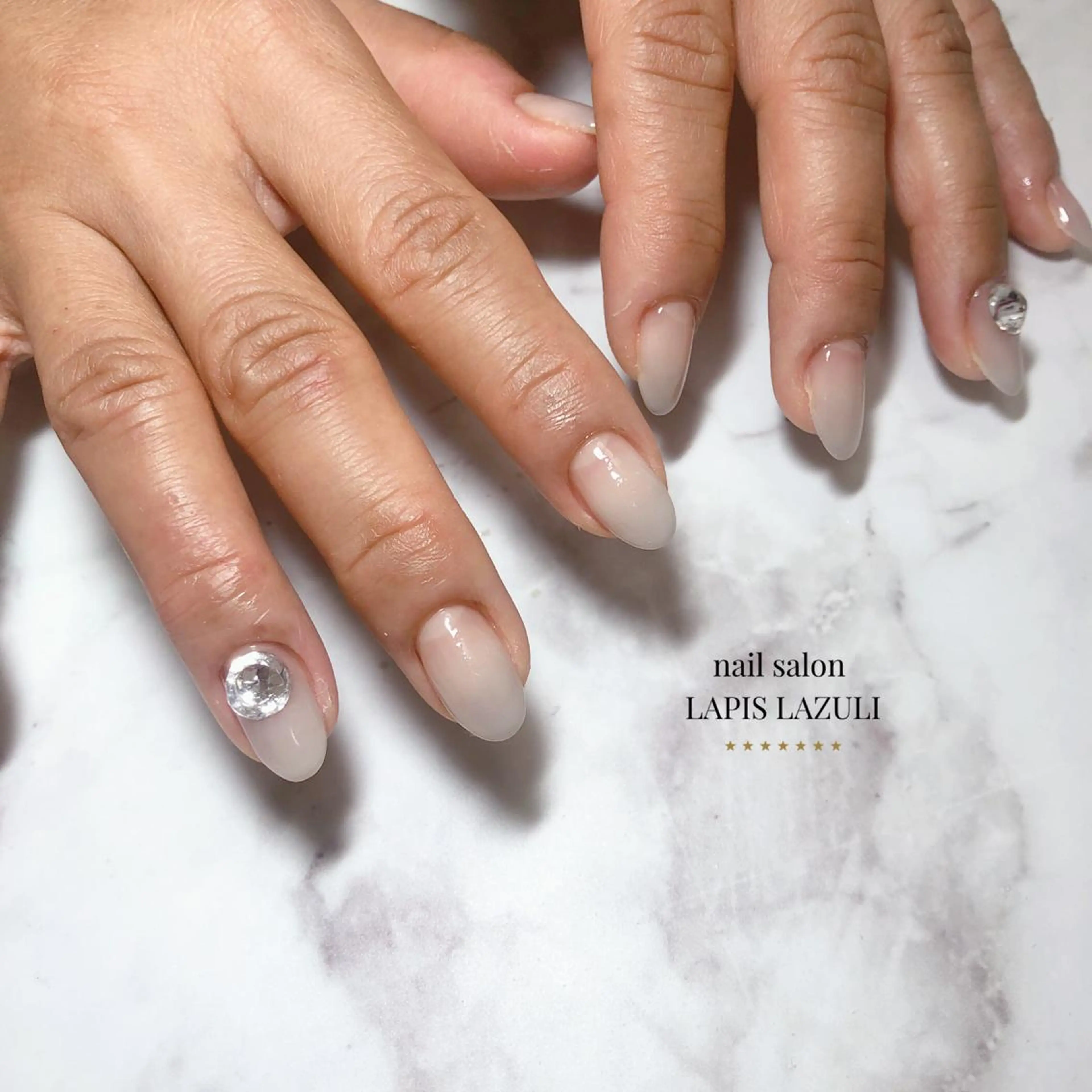 ネイル nail salon ラピスラズリのネイルデザイン