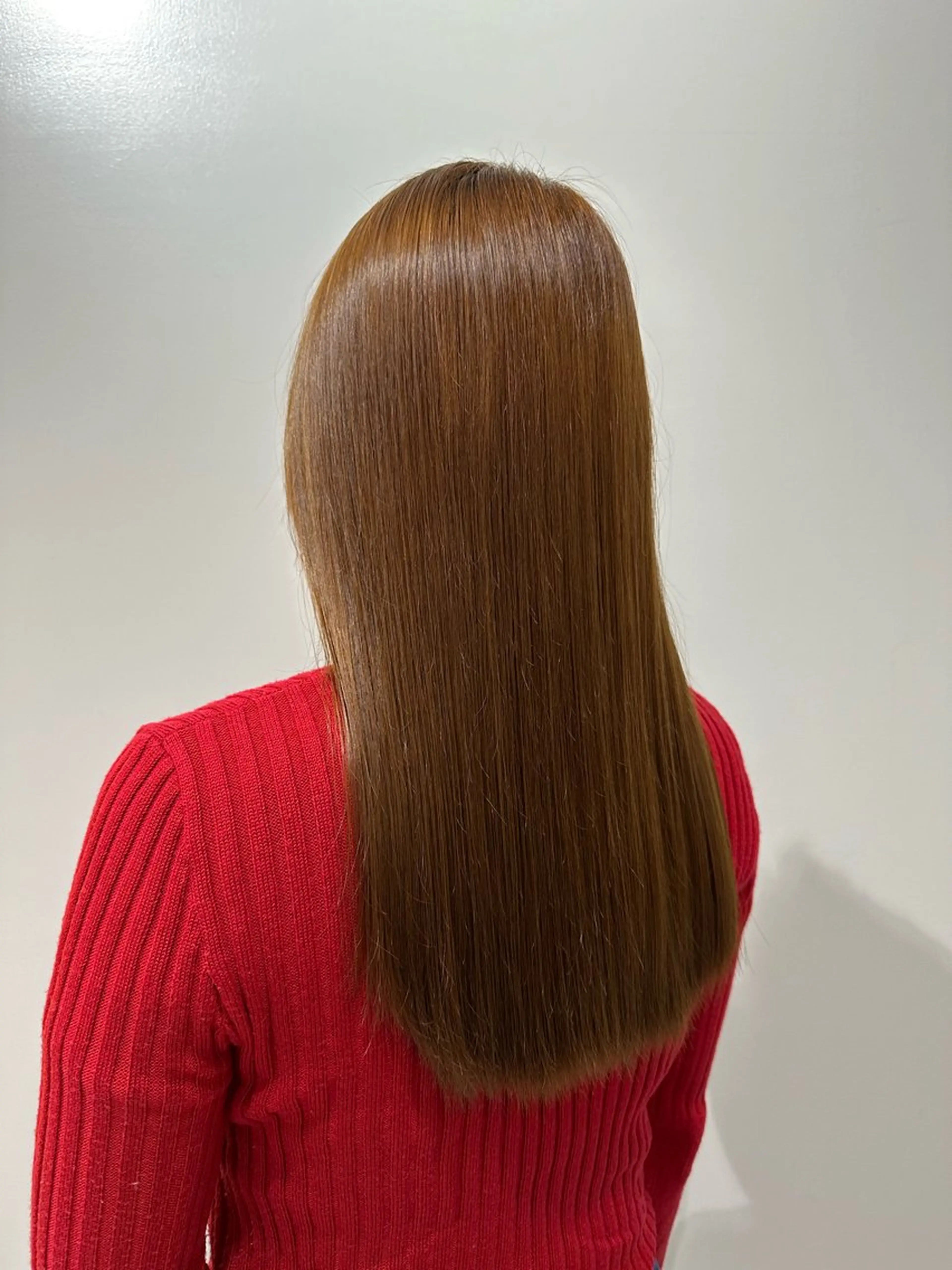 【酸スト】ダメージ最小限酸性ストレート+炭酸泉シャンプーの写真