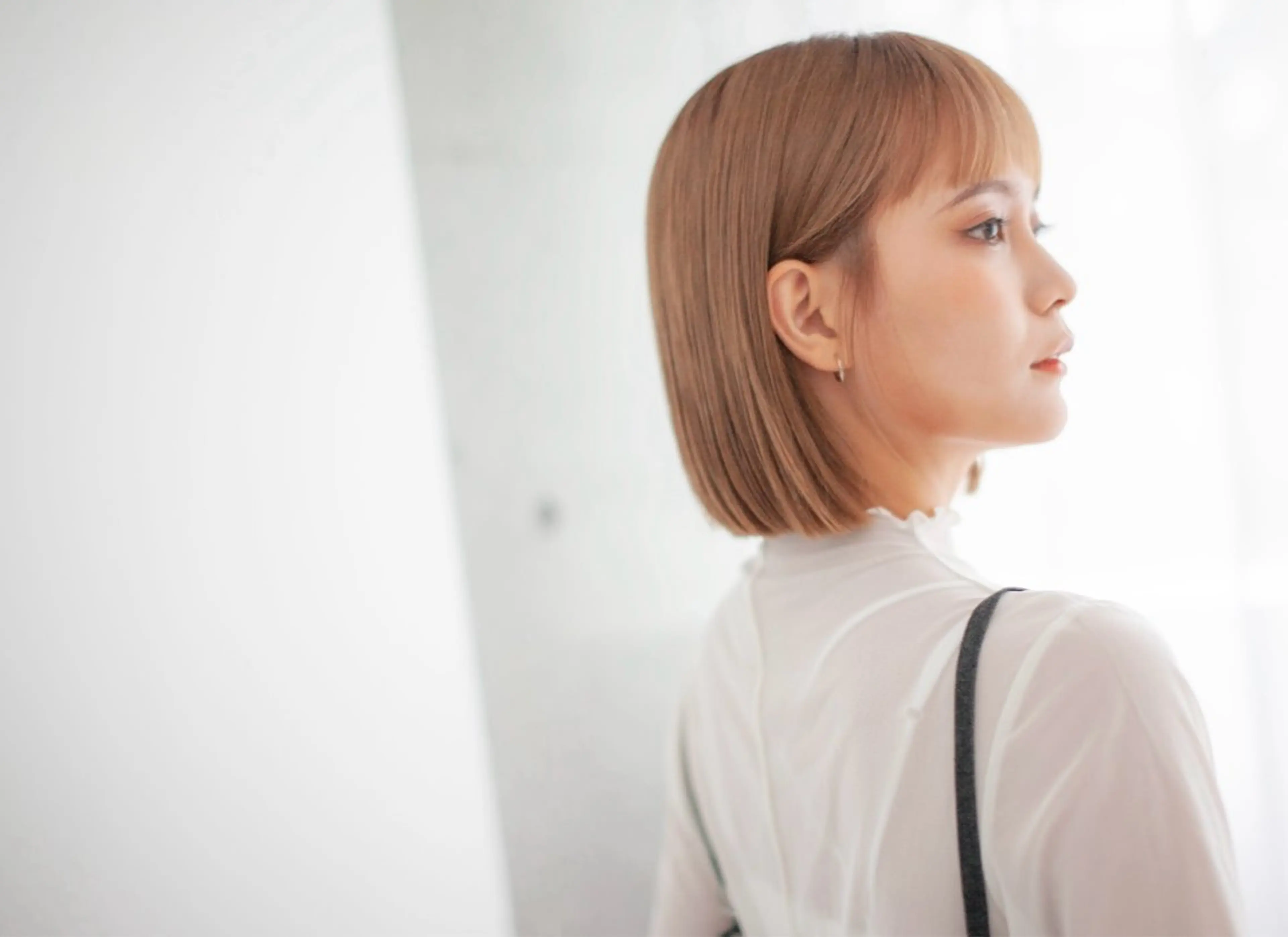 ショート minimo Ash 川越　横田のヘアスタイル