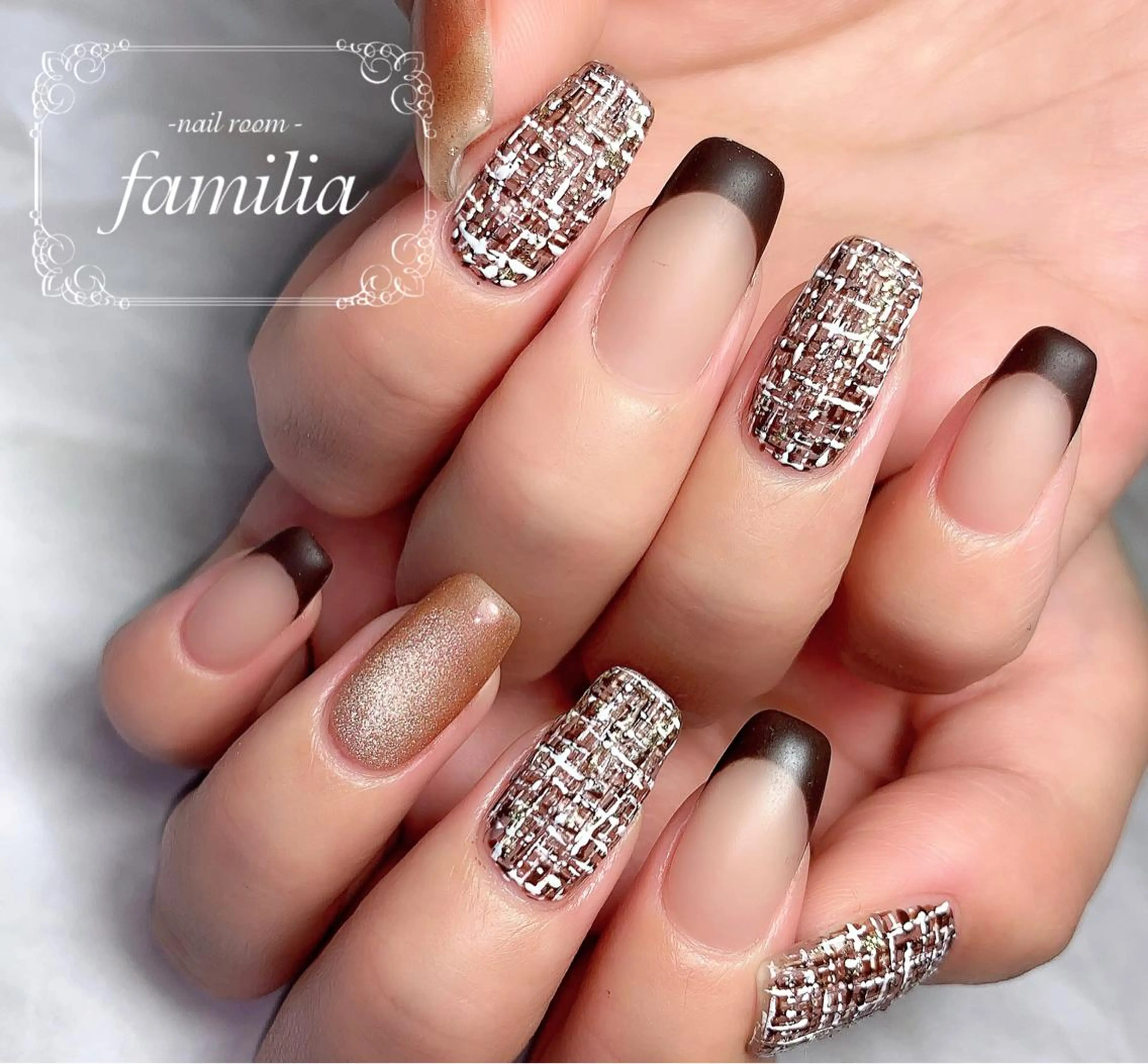 ネイル ハンドネイル -nailroom- familiaのネイルデザイン