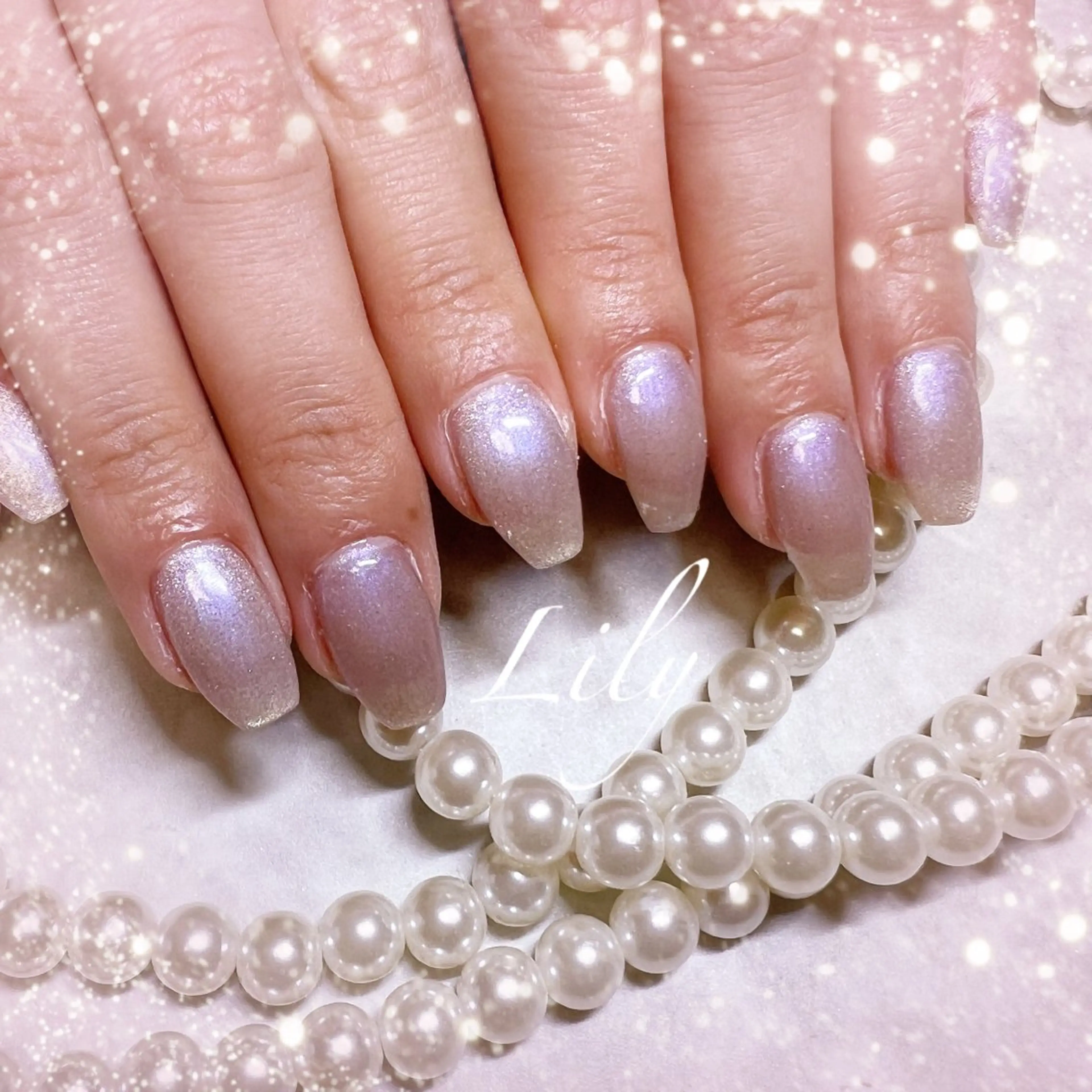 ネイル ハンドネイル Lily*nail 🌻Mii🌻のネイルデザイン