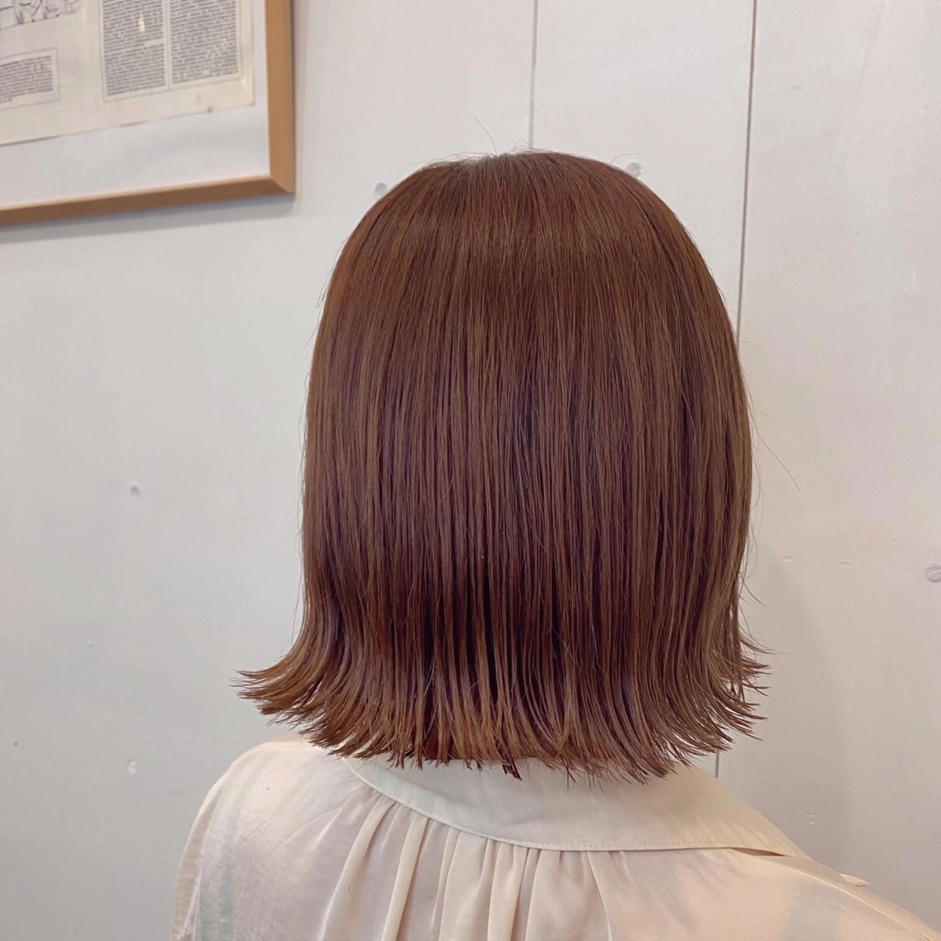 ショート カラー 🪭risa 暖色/レイヤー🪭のヘアスタイル