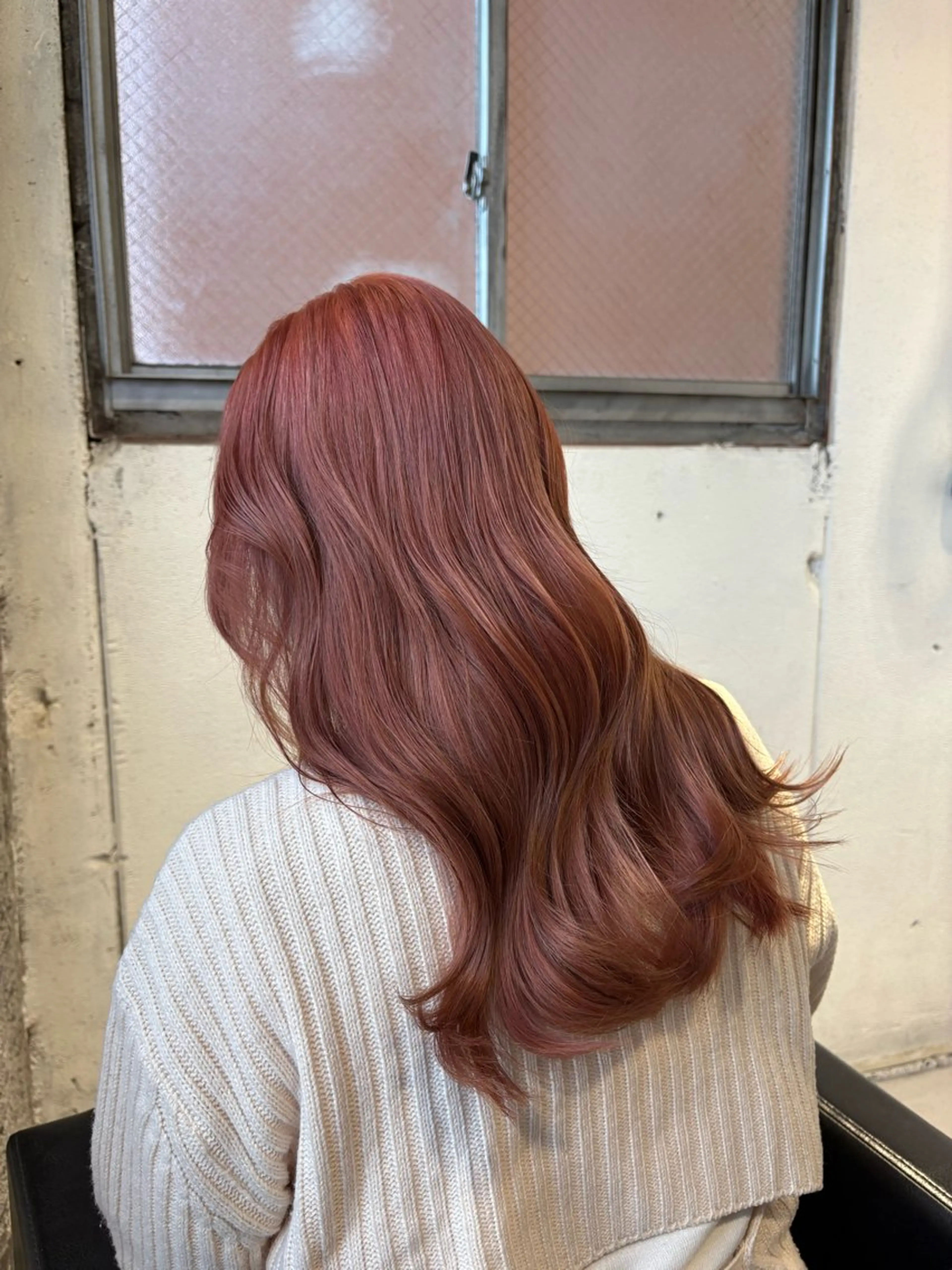 ロング カラー ベージュカラー ピンクカラー ピンクベージュ inc新小岩 🌱MANAMIのヘアスタイル