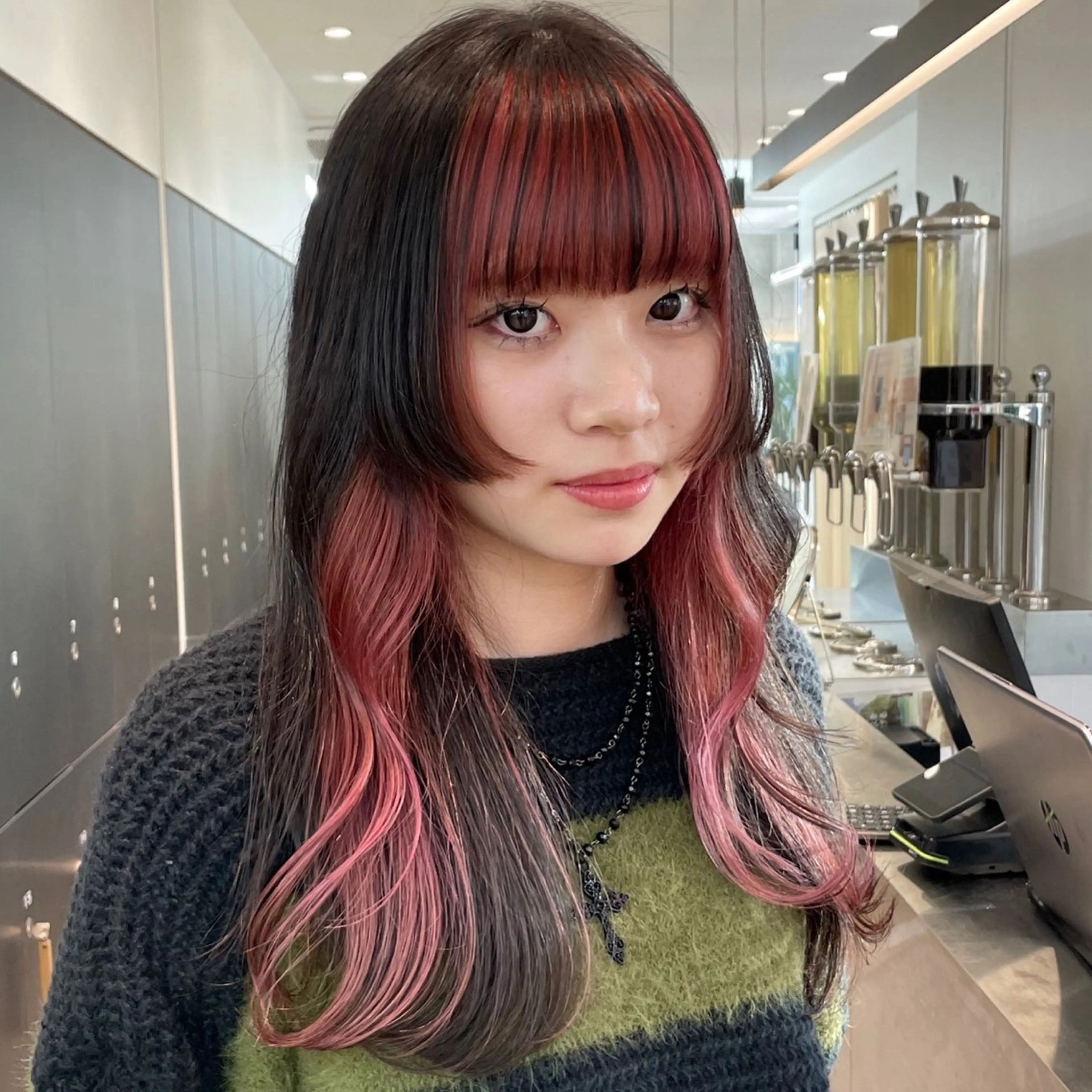 セミロング カラー カット ヘアカラー トリートメント ♥️ブリーチ/ボブ/ レイヤー♥️maiのヘアスタイル