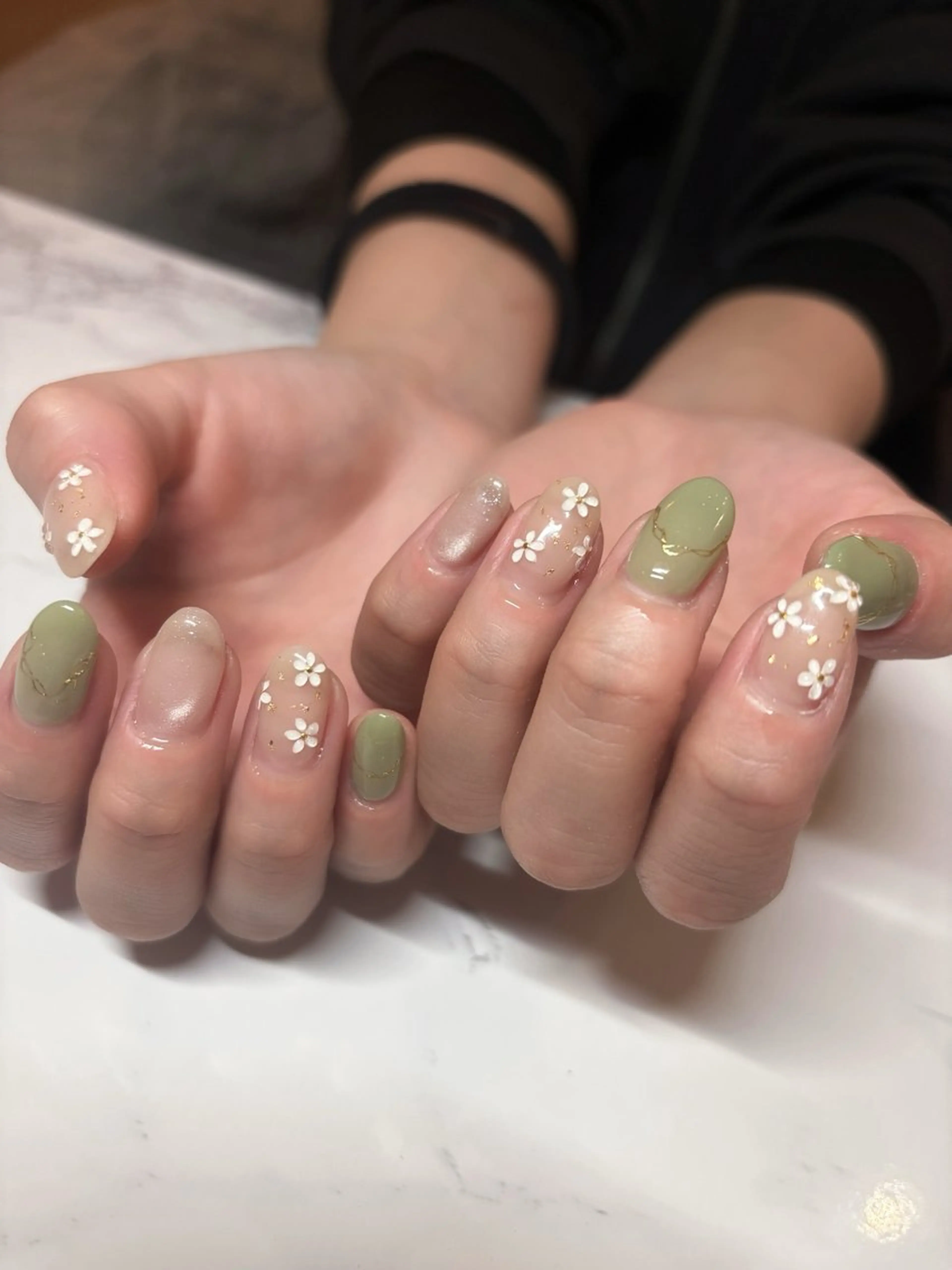 ネイル ぷっくりネイル ハンドネイル china 🌙.・+のネイルデザイン