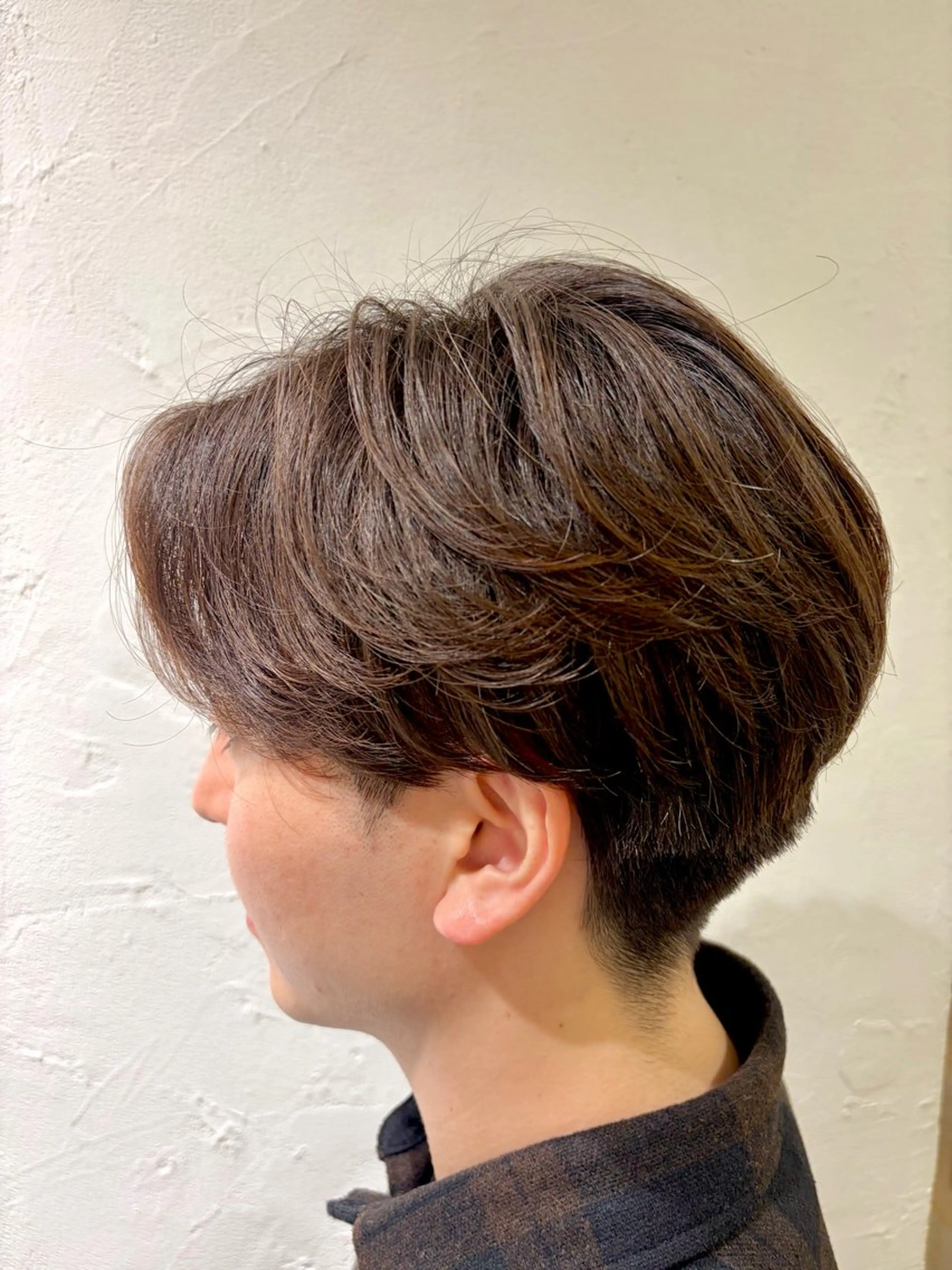 パーマ メンズ フェザーパーマ メンズパーマ カット パーマ トリートメント 美容室stadium 横田ジュンコのヘアスタイル