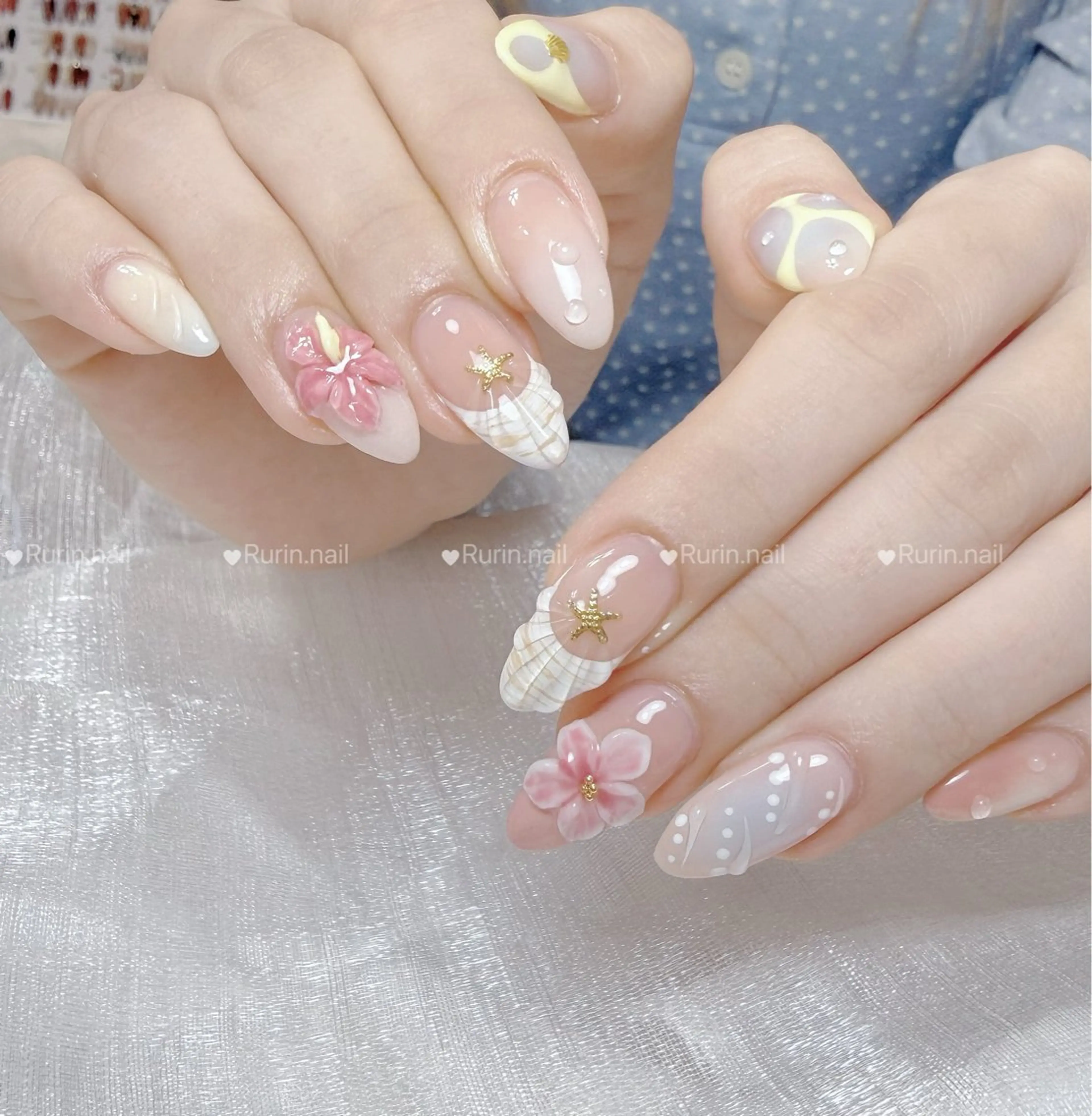 ネイル ハンドネイル ルリン サロン💅のネイルデザイン