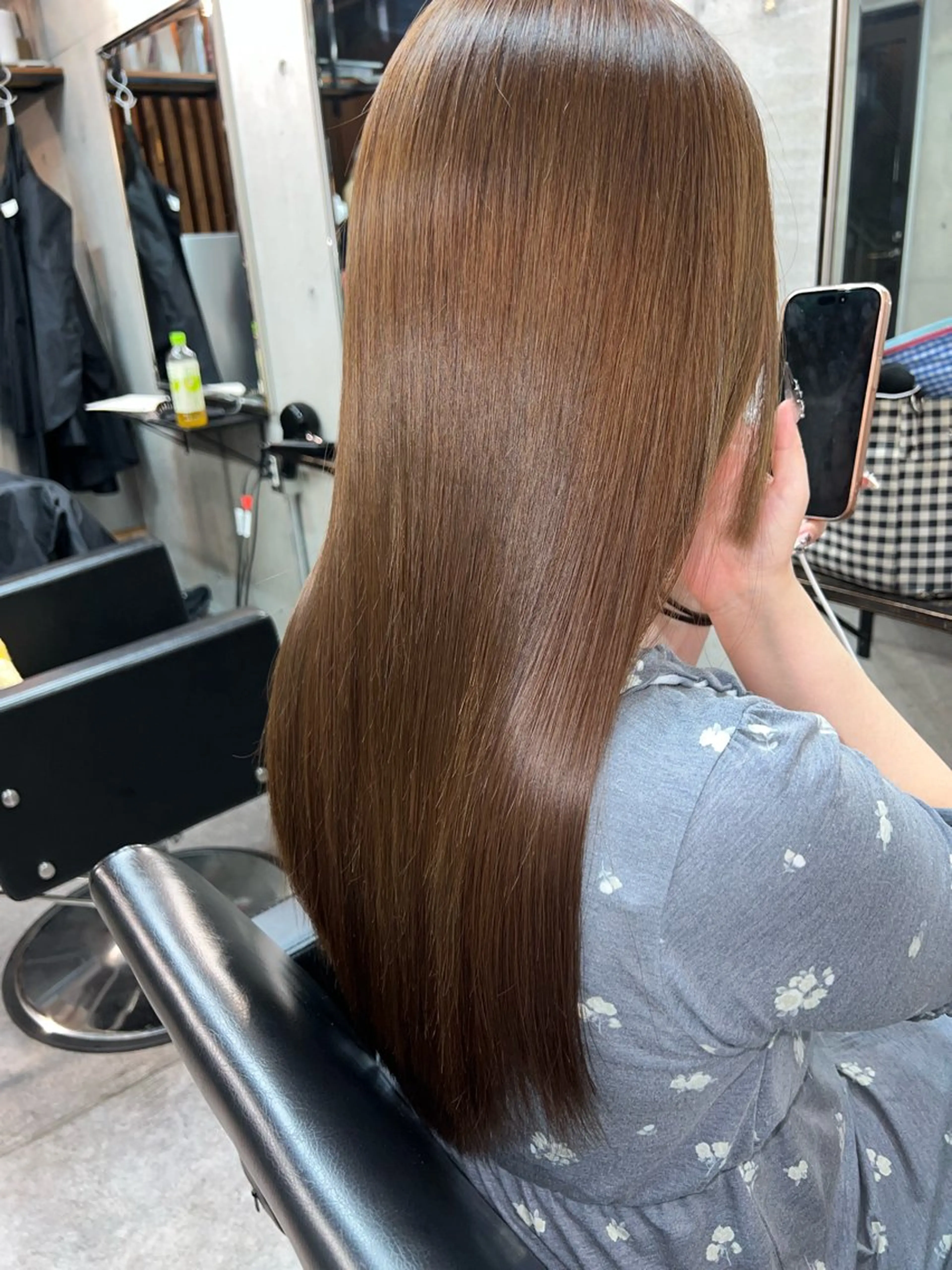 ロング 髪質改善 カット ヘアカラー パーマ 縮毛矯正 トリートメント ヘッドスパ 🫧髪質改善 縮毛矯正特化🫧中西のヘアスタイル