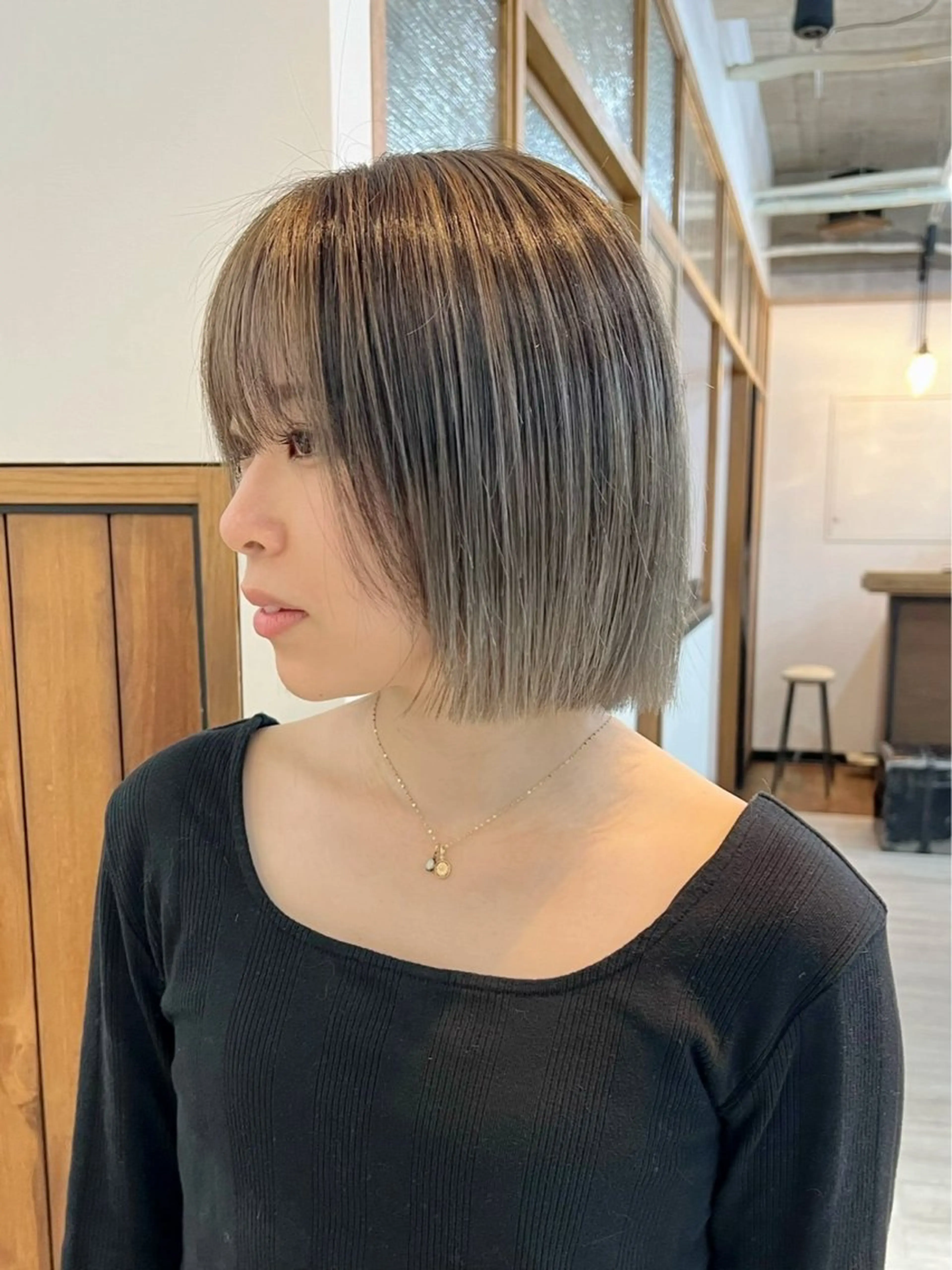 ショート カット 山田 心愛のヘアスタイル