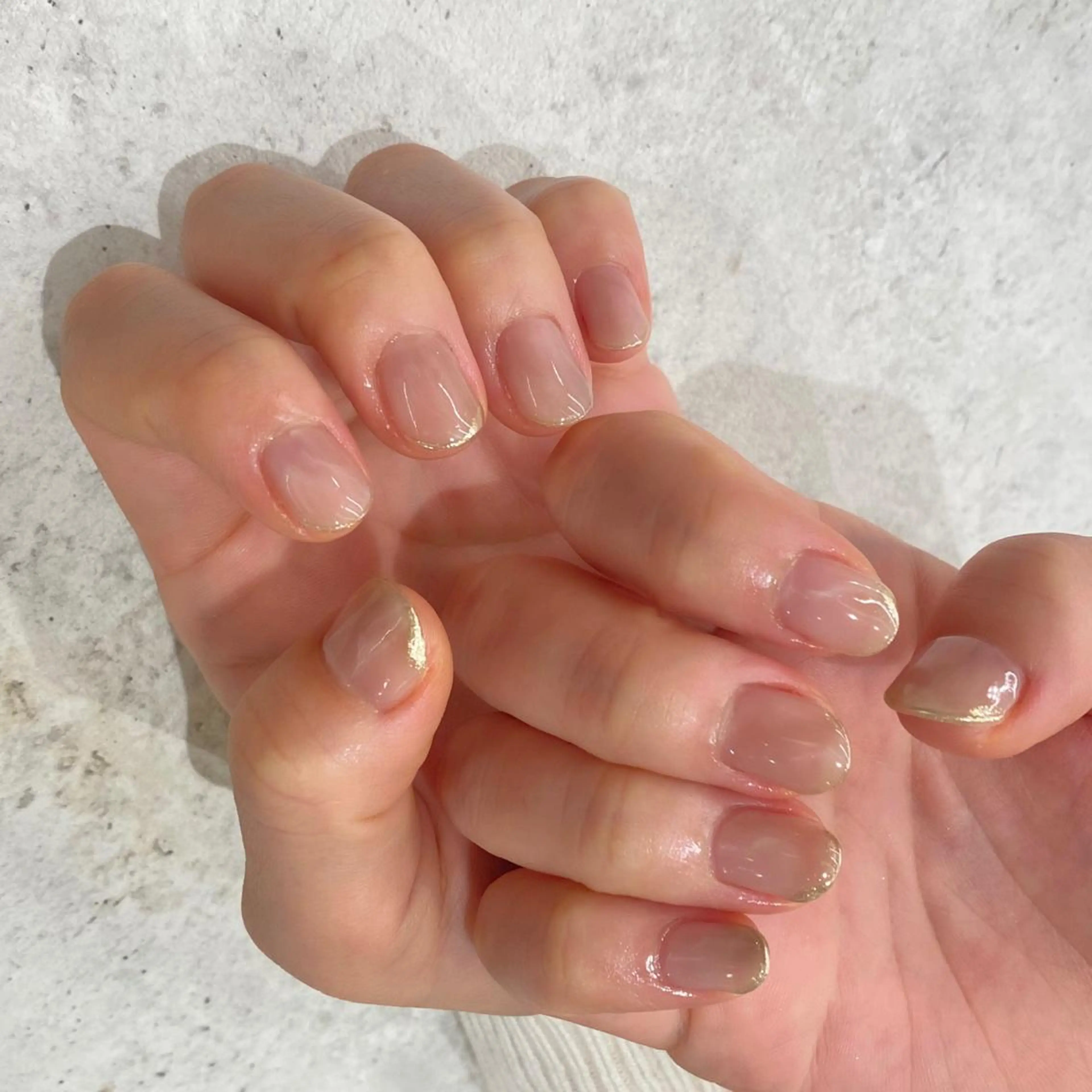 ネイル ハンドネイル Yuriko Omi パラジェル/渋谷のネイルデザイン