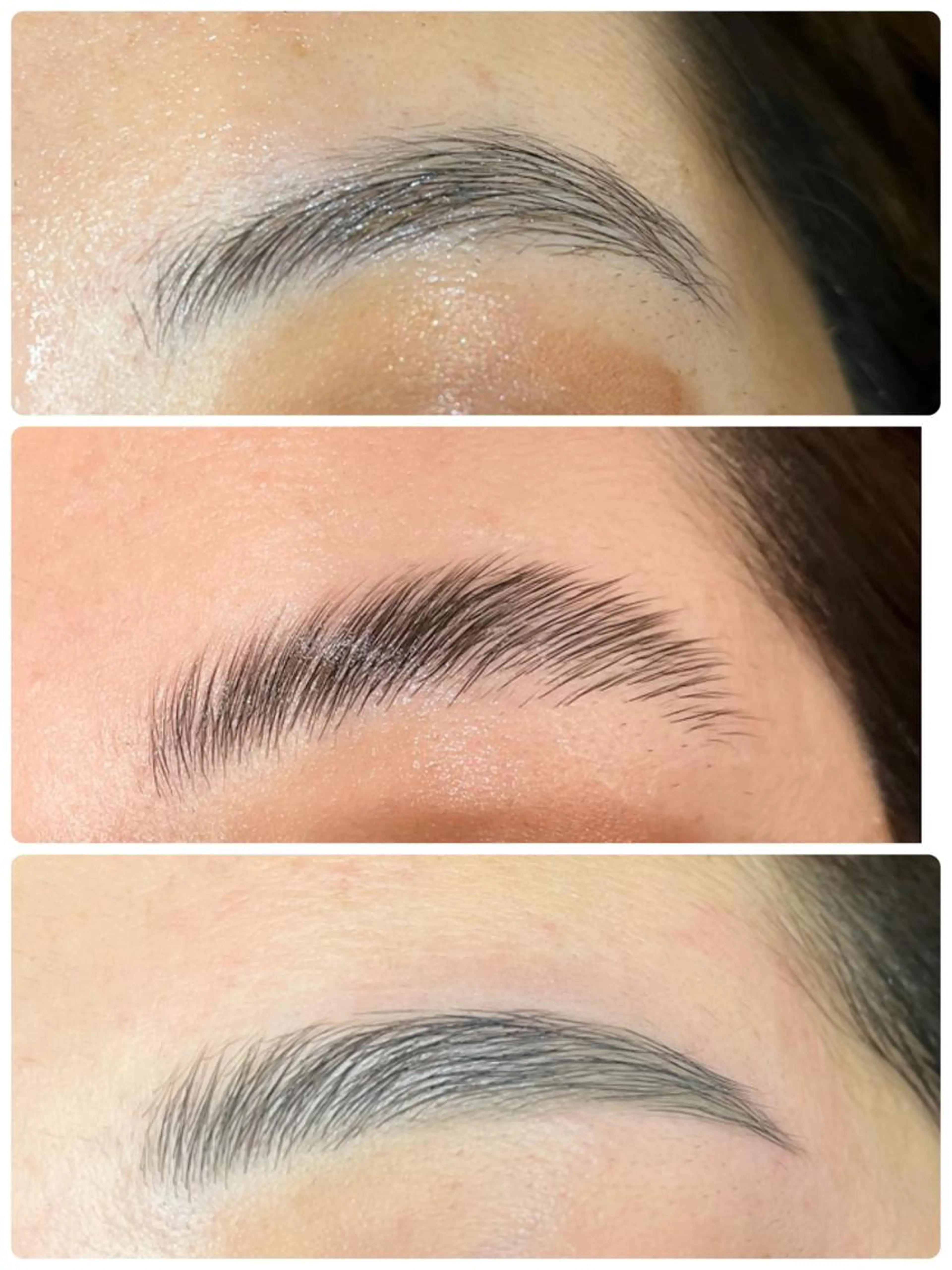 ハリウッドブロウリフト🤍(眉の毛流れを整えます💫+ワックス脱毛+仕上げの眉メイク)の写真