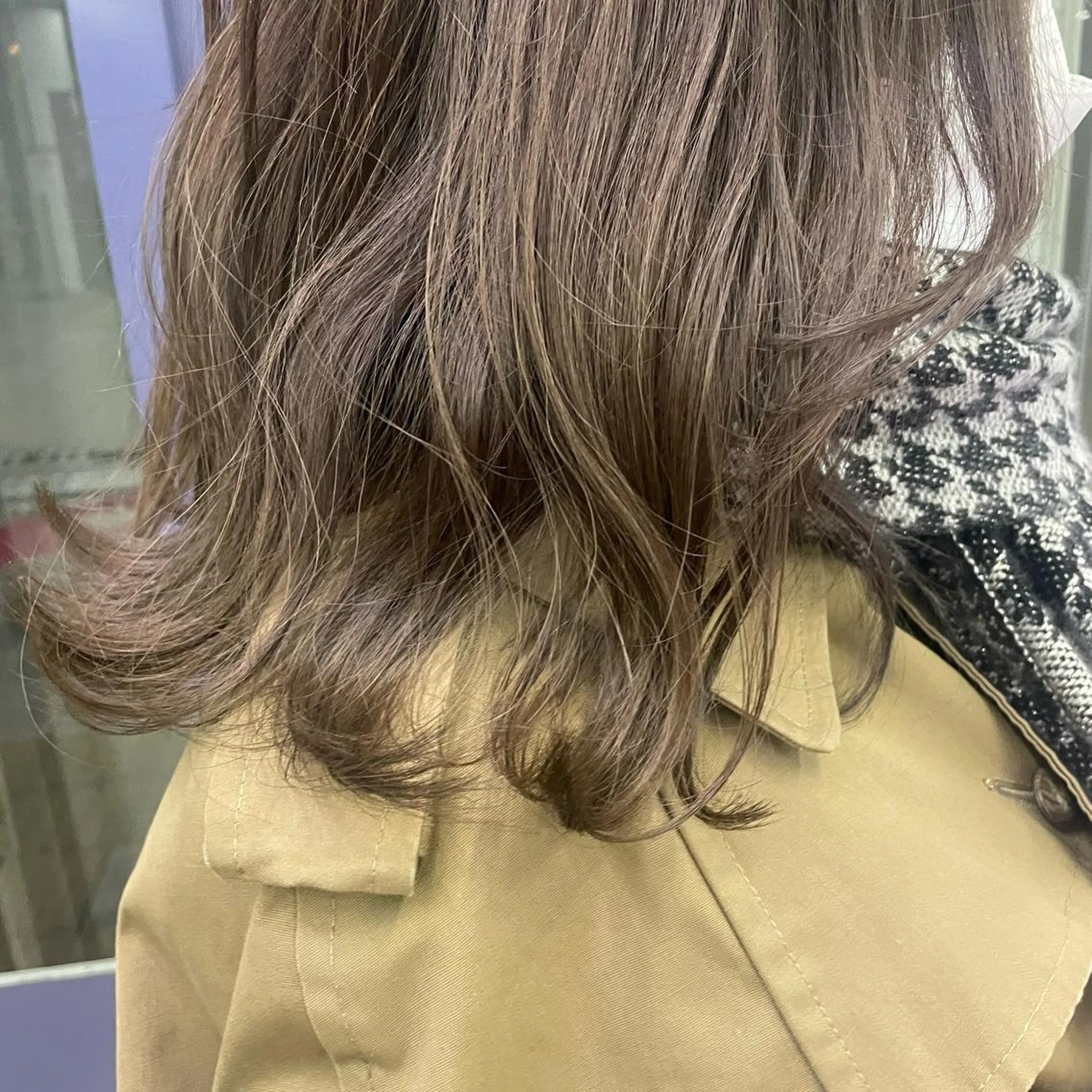 ミディアム マホ/日吉/髪質改善 /レイヤー/ガーリーのヘアスタイル