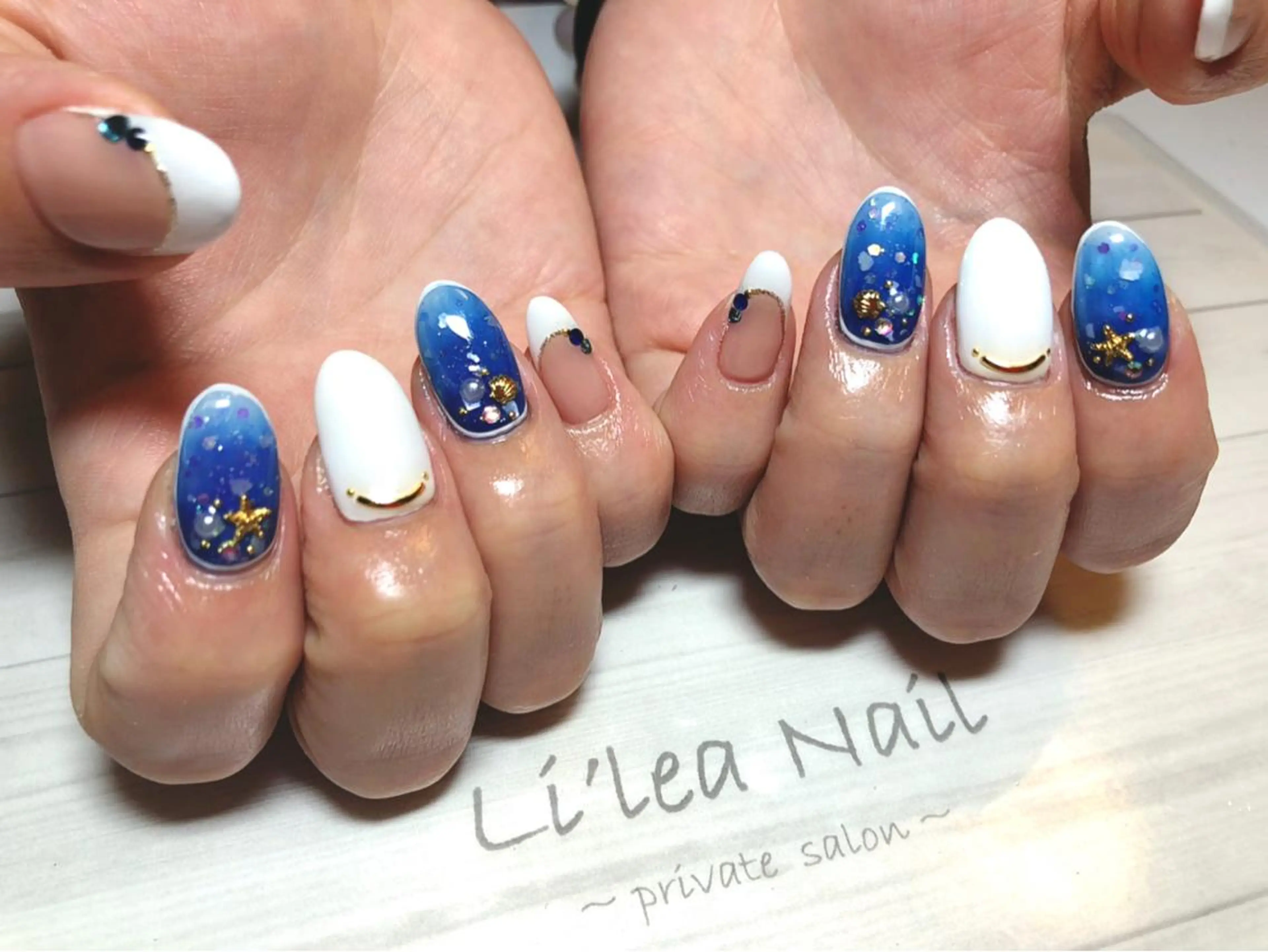 ネイル Li'leaNail AINAのネイルデザイン