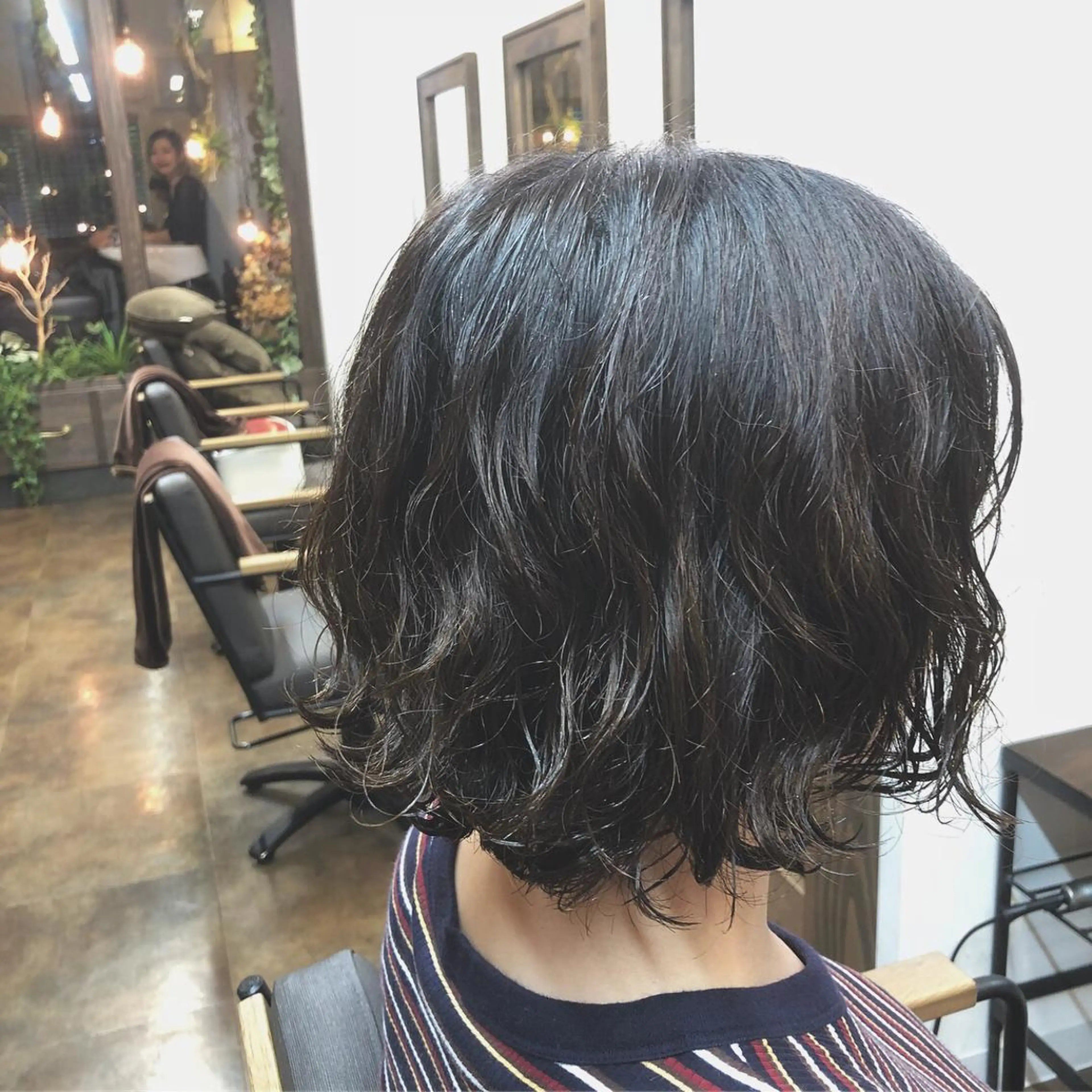 ショート パーマ コレットヘアー 田中アヤノのヘアスタイル