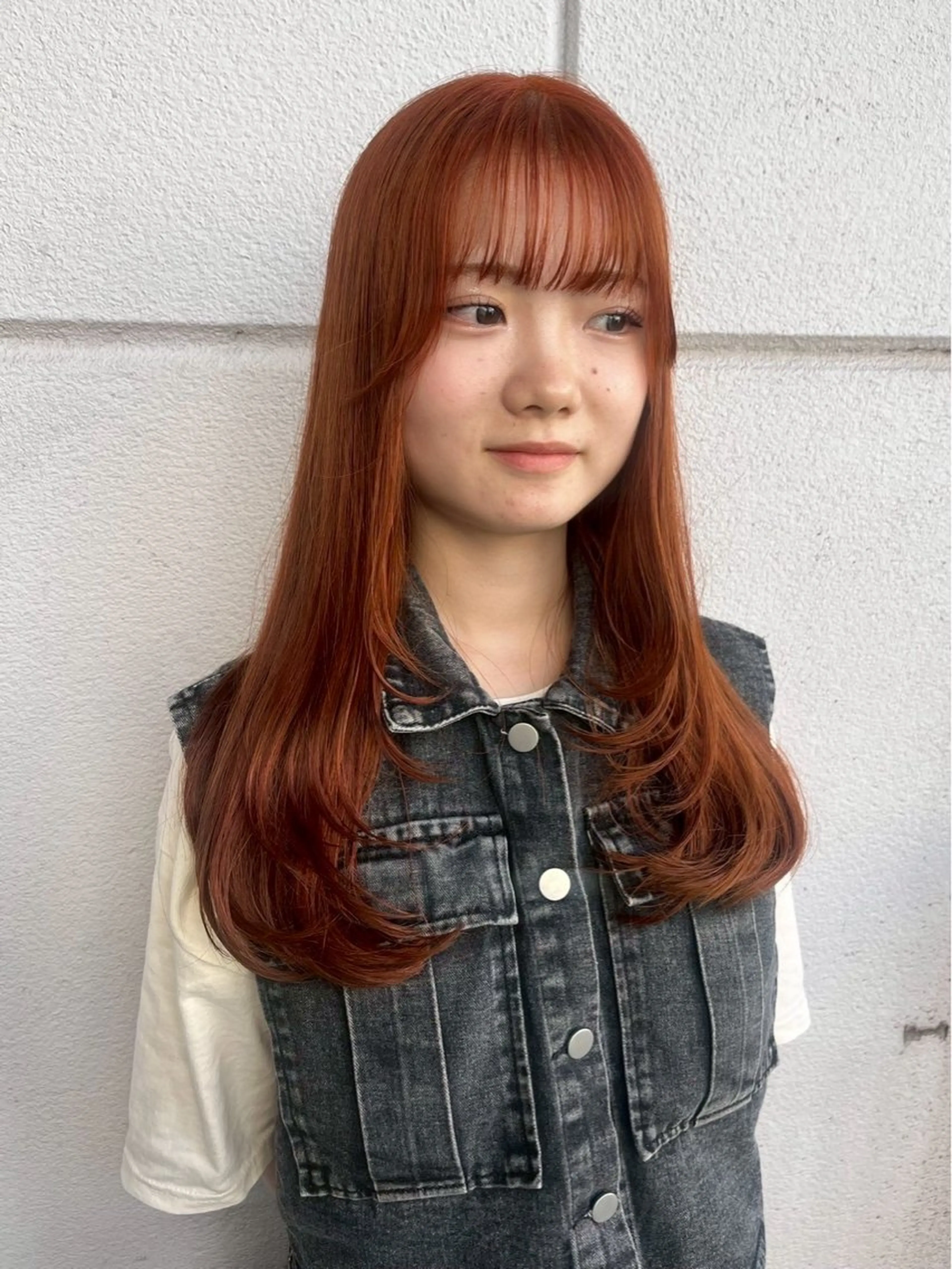 ロング カラー ヘアカラー aoi🍀暖色 /透明感カラー♡のヘアスタイル