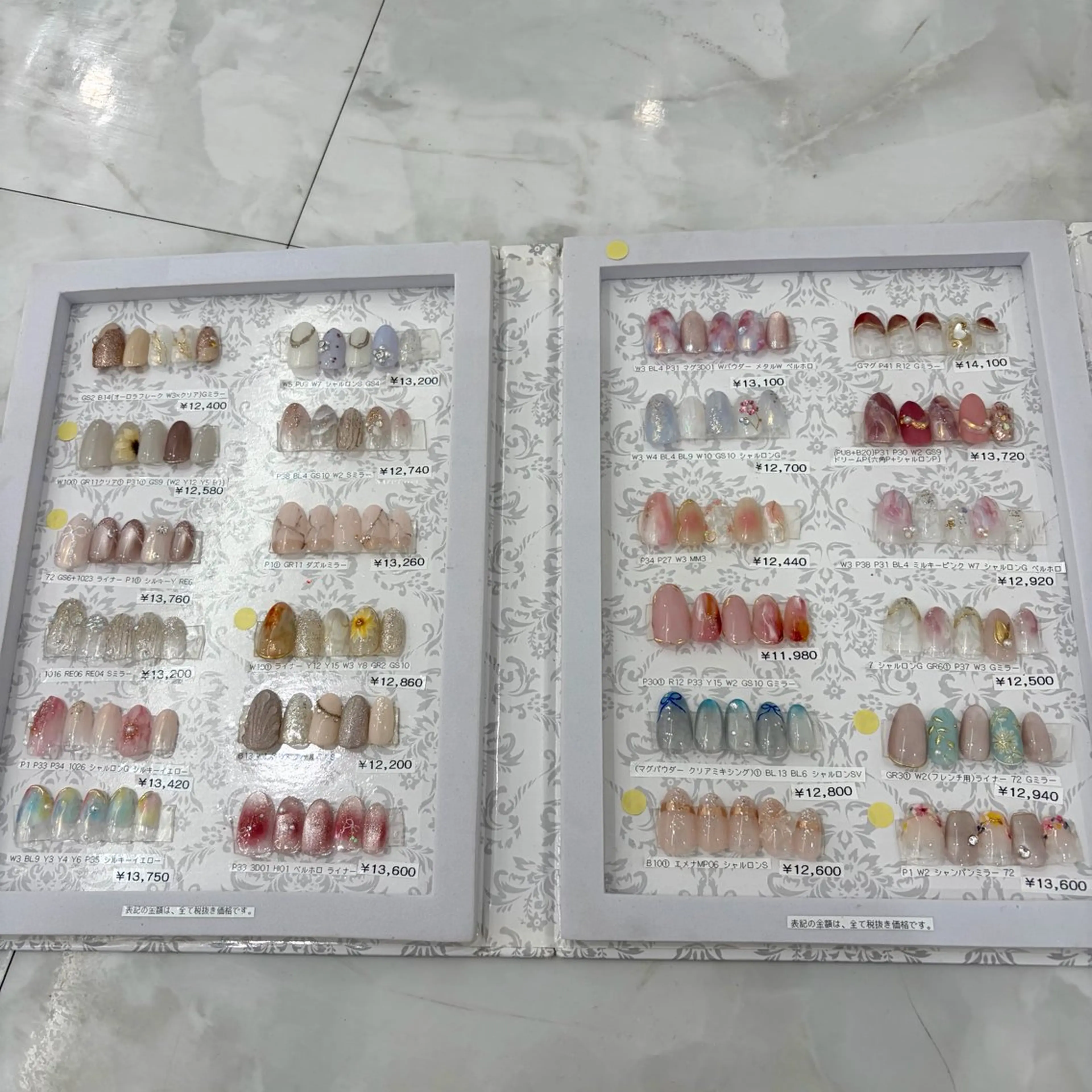 ネイル LUCULIA 西山のネイルデザイン